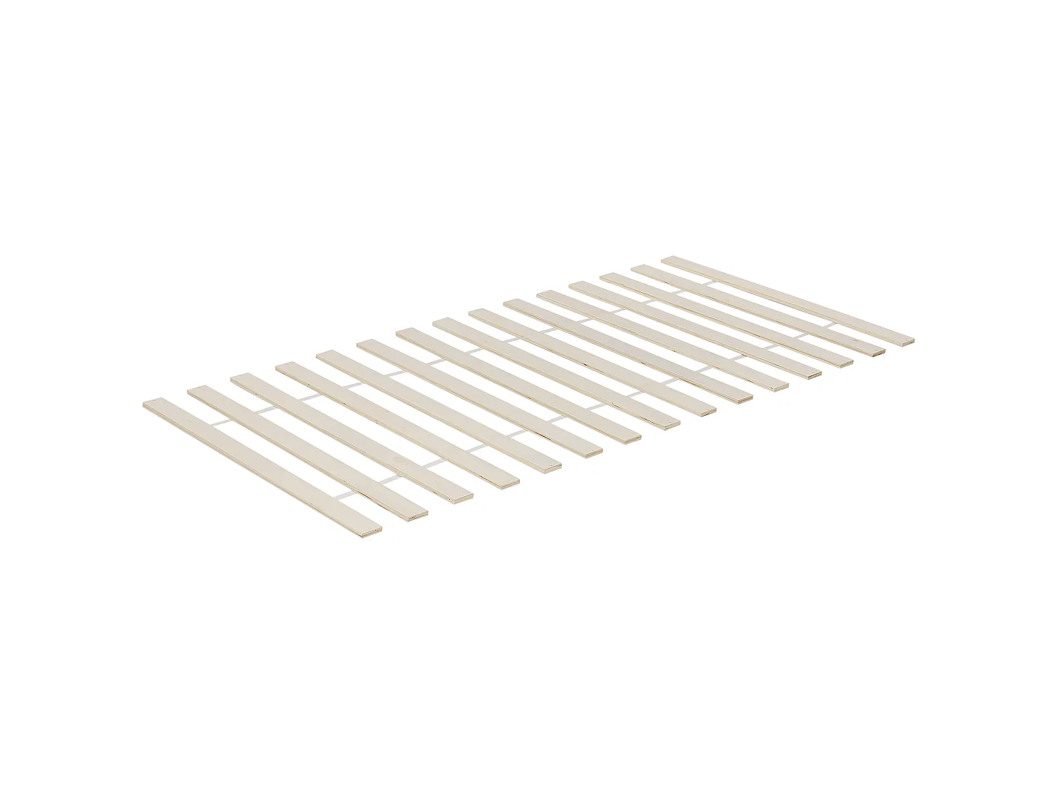 Bed Pine Wood OLENDON 90 x 200 cm (EU Single) Light Brown