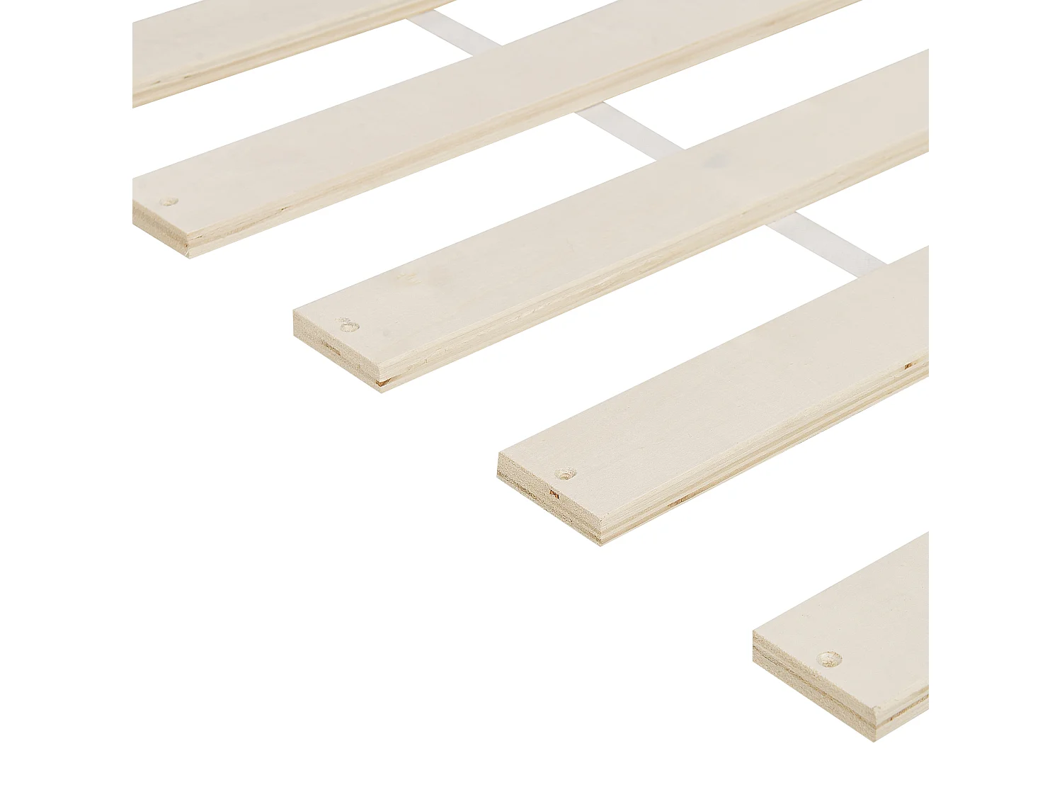 Bed Pine Wood OLENDON 90 x 200 cm (EU Single) Light Brown
