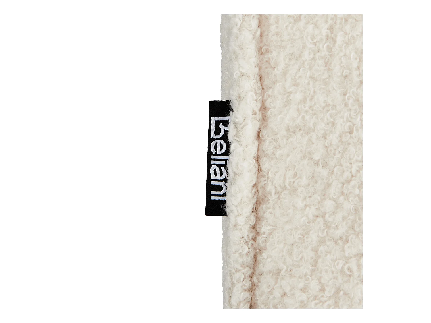 Sessel ELLEDE Bouclé Hellbeige
