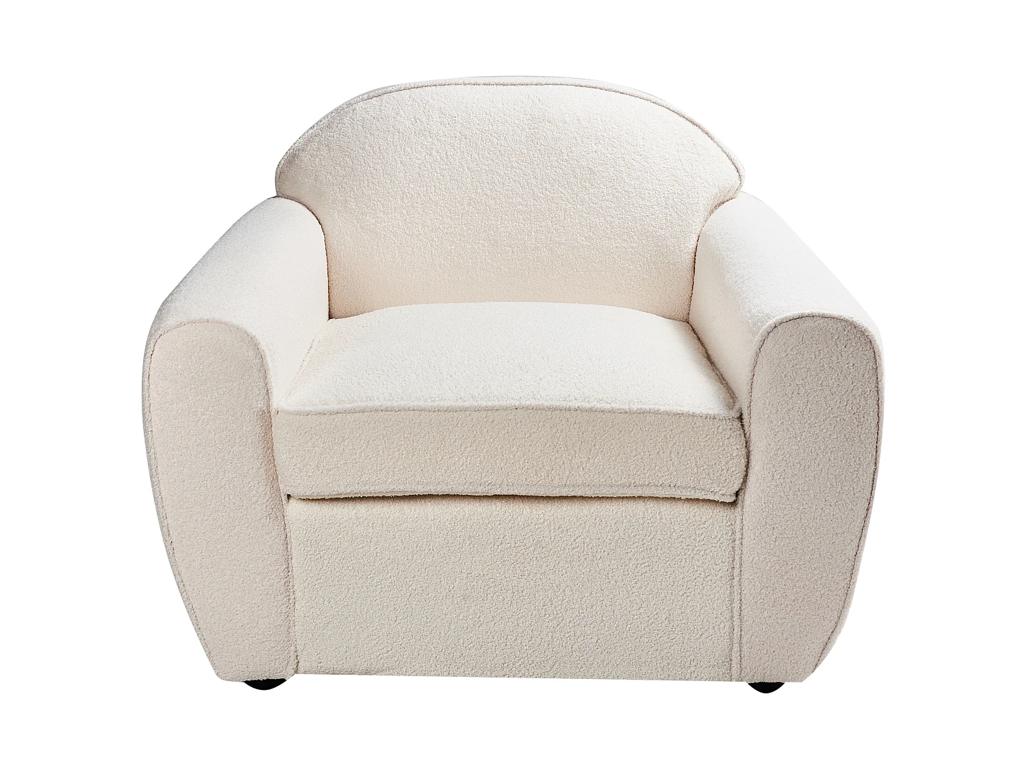 Sessel ELLEDE Bouclé Hellbeige