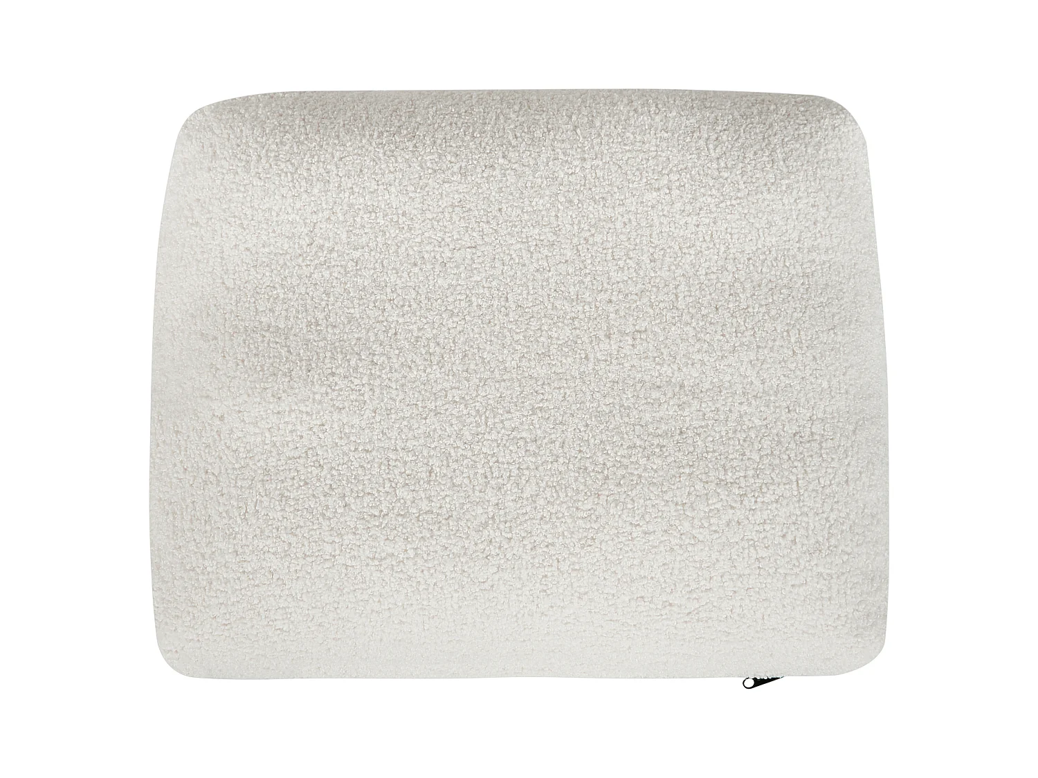 Chaise longue côté droit ARTHEZE Bouclé Blanc cassé