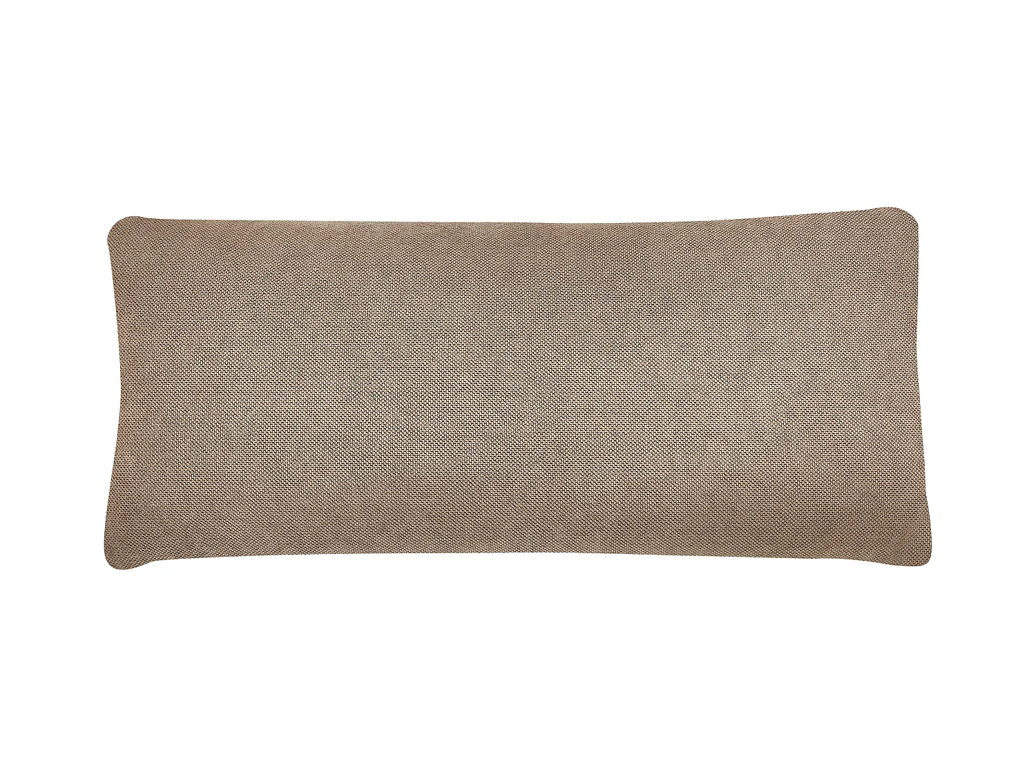 Chaise longue INNVIK Tela Marrón con almacenaje