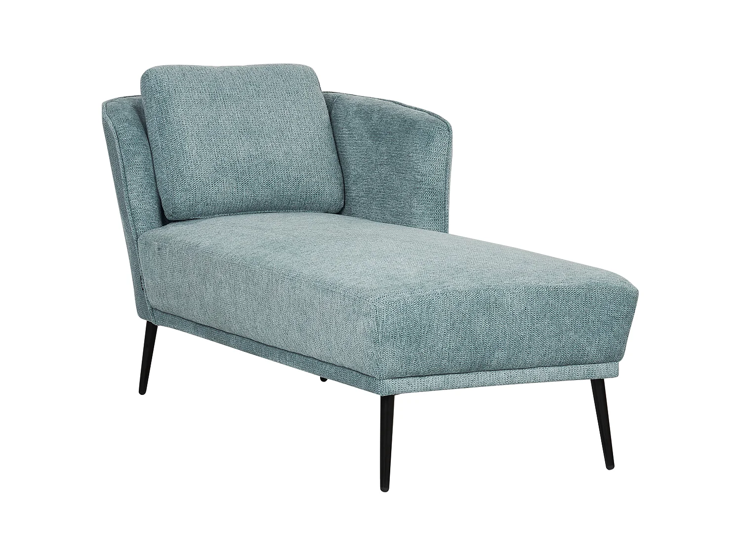 Chaise longue côté droite ARTHEZE Tissu Bleu