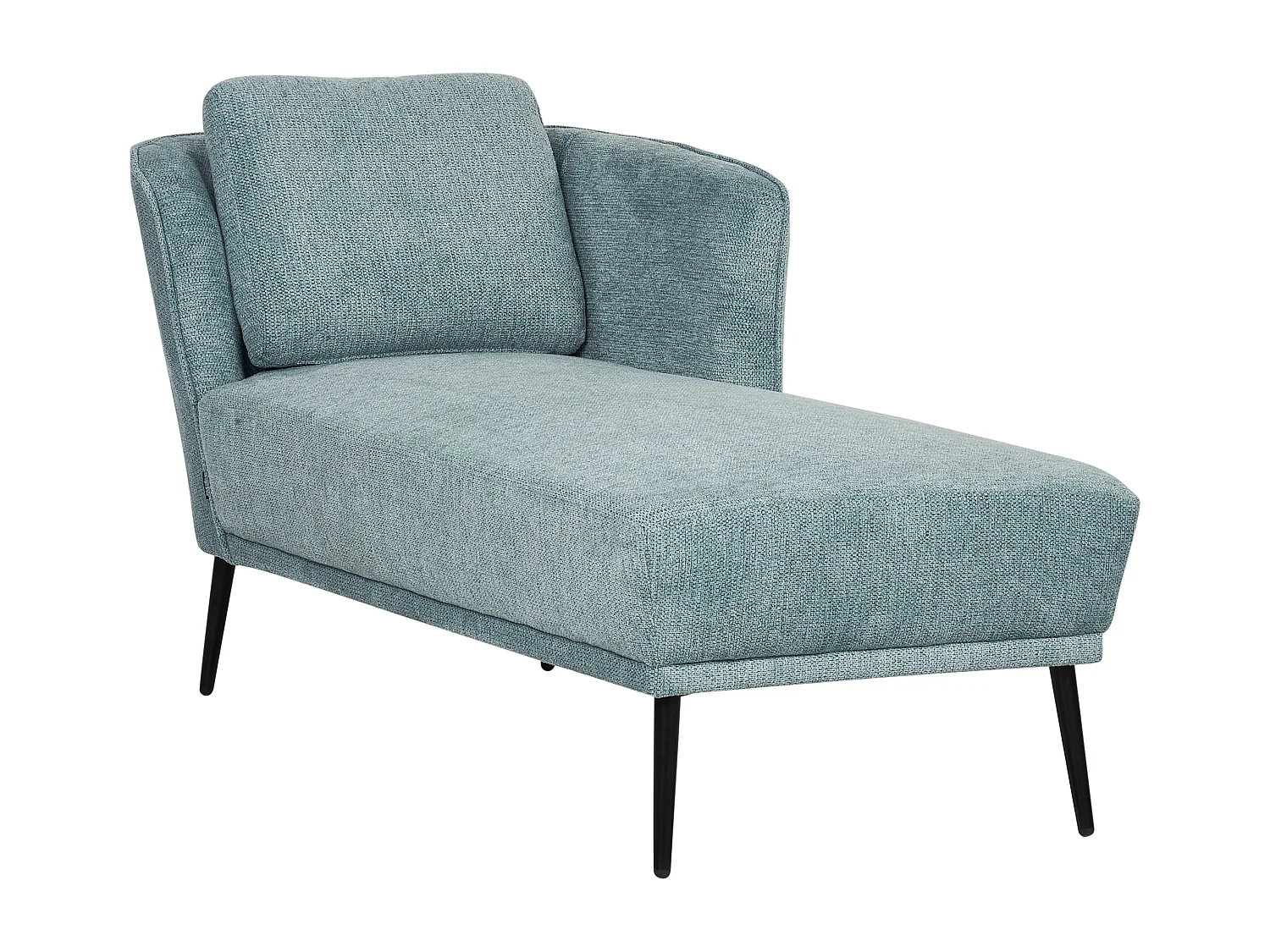 Chaise longue côté droite ARTHEZE Tissu Bleu