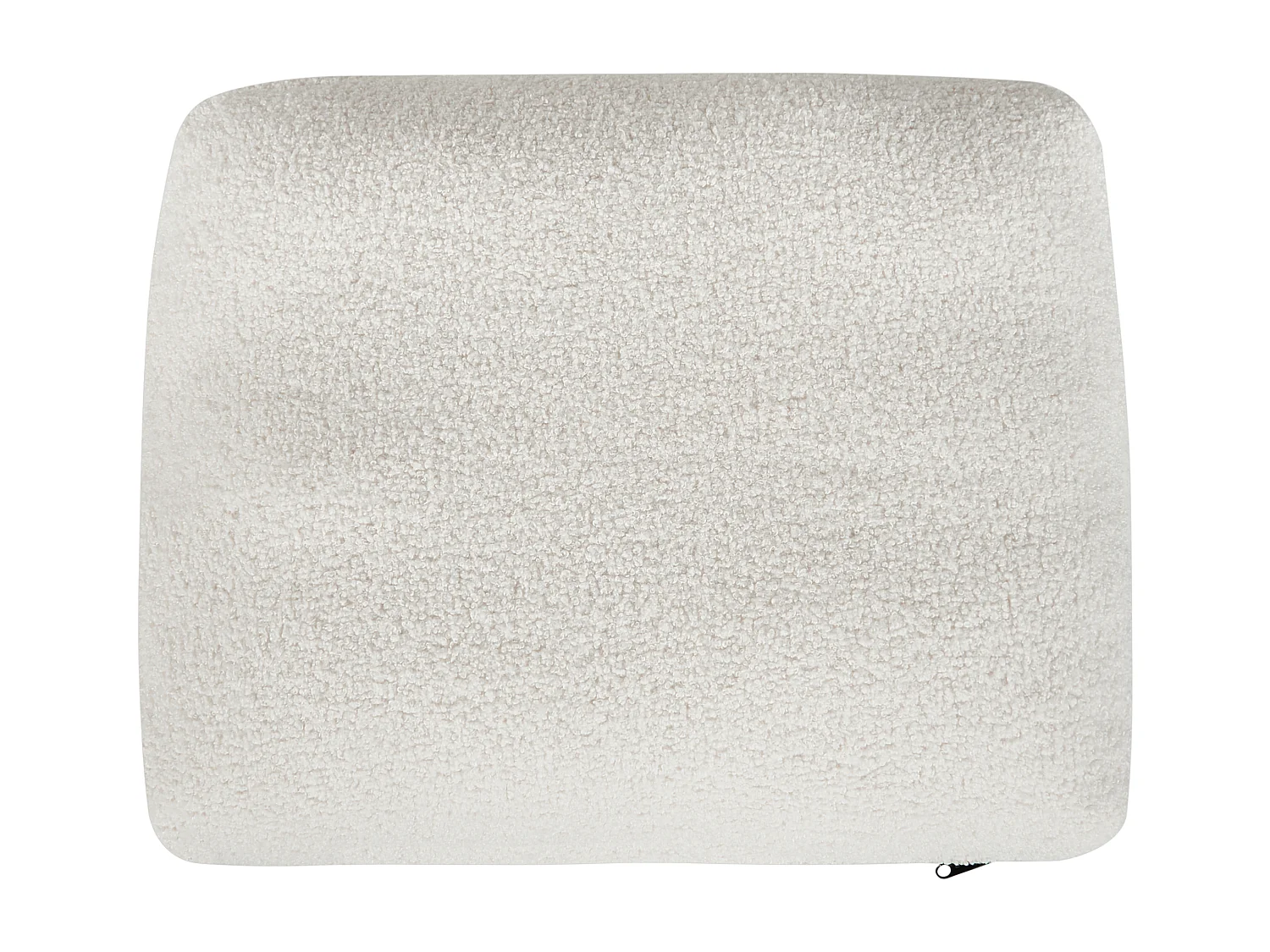 Chaise longue côté droite ARTHEZE Bouclé Blanc cassé