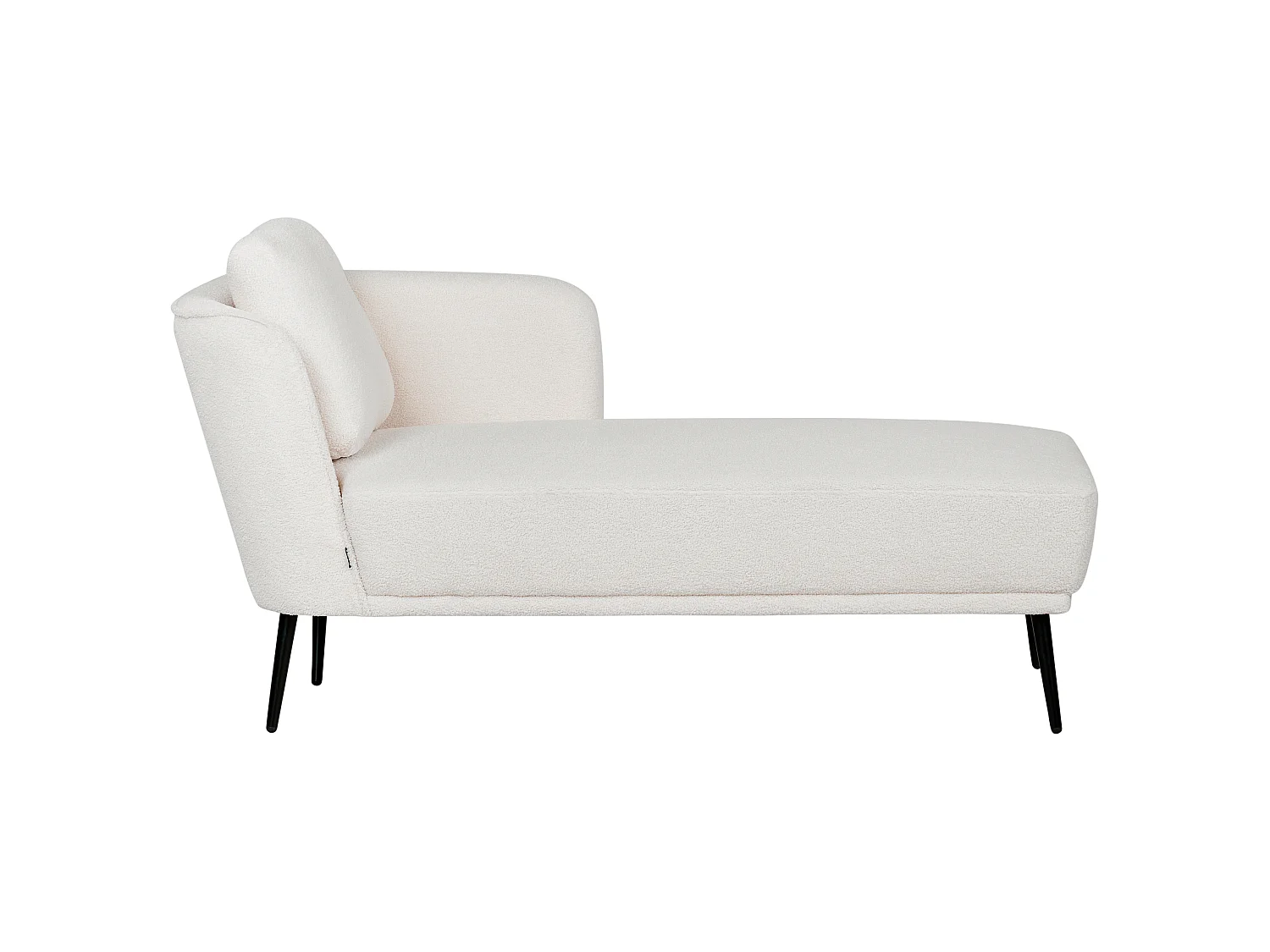 Left-Hand Chaise Longue ARTHEZE Boucle Off-White