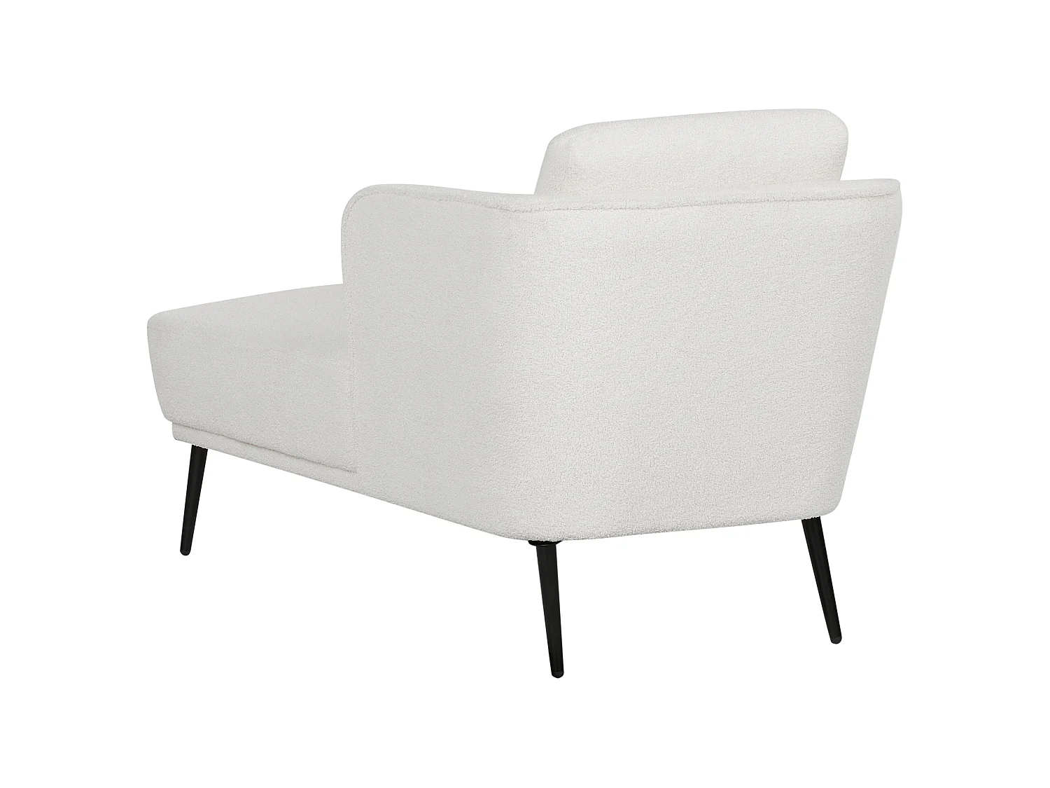 Left-Hand Chaise Longue ARTHEZE Boucle Off-White