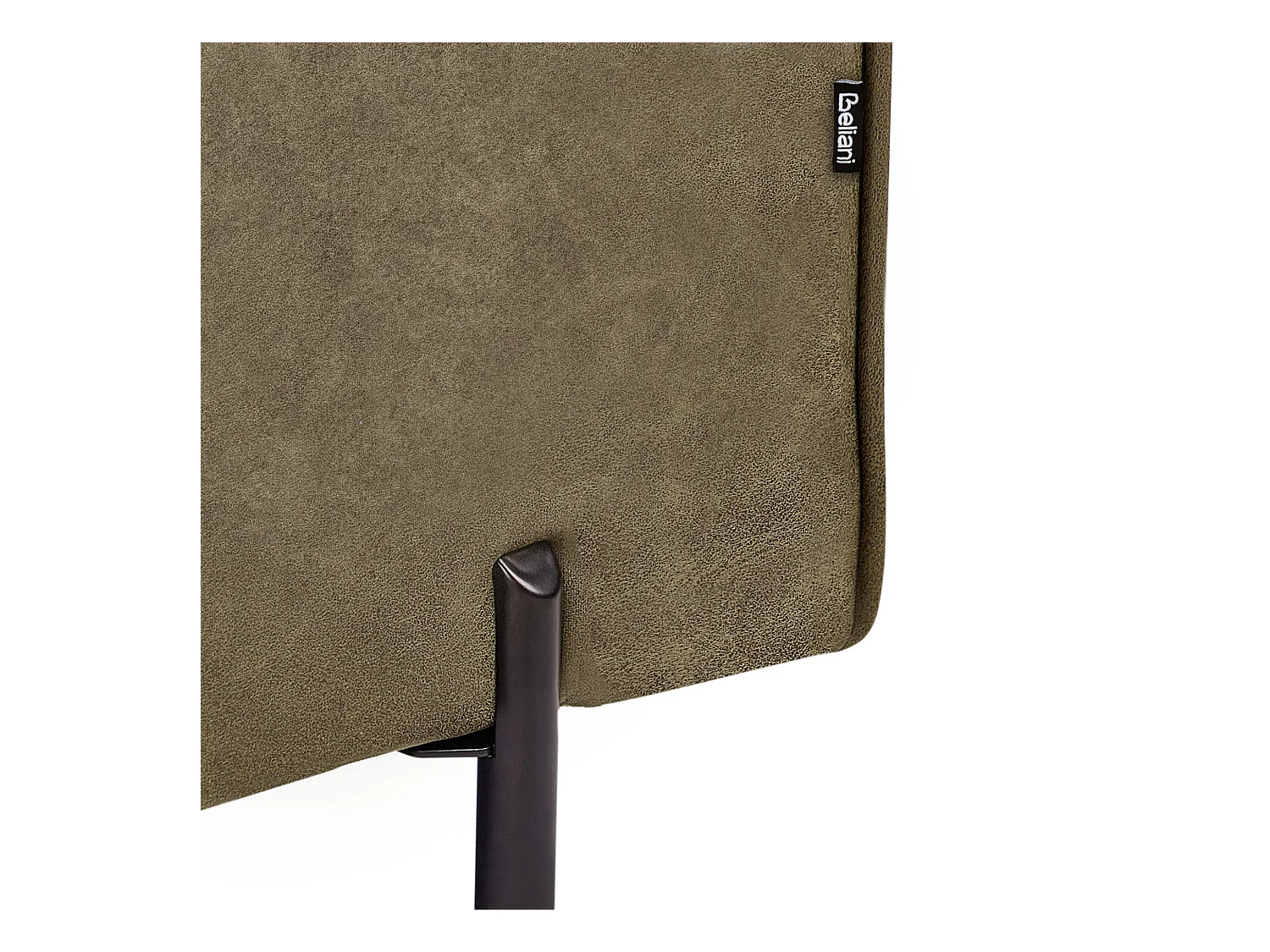 Chaise longue côté droite REBAIS Cuir PU Vert