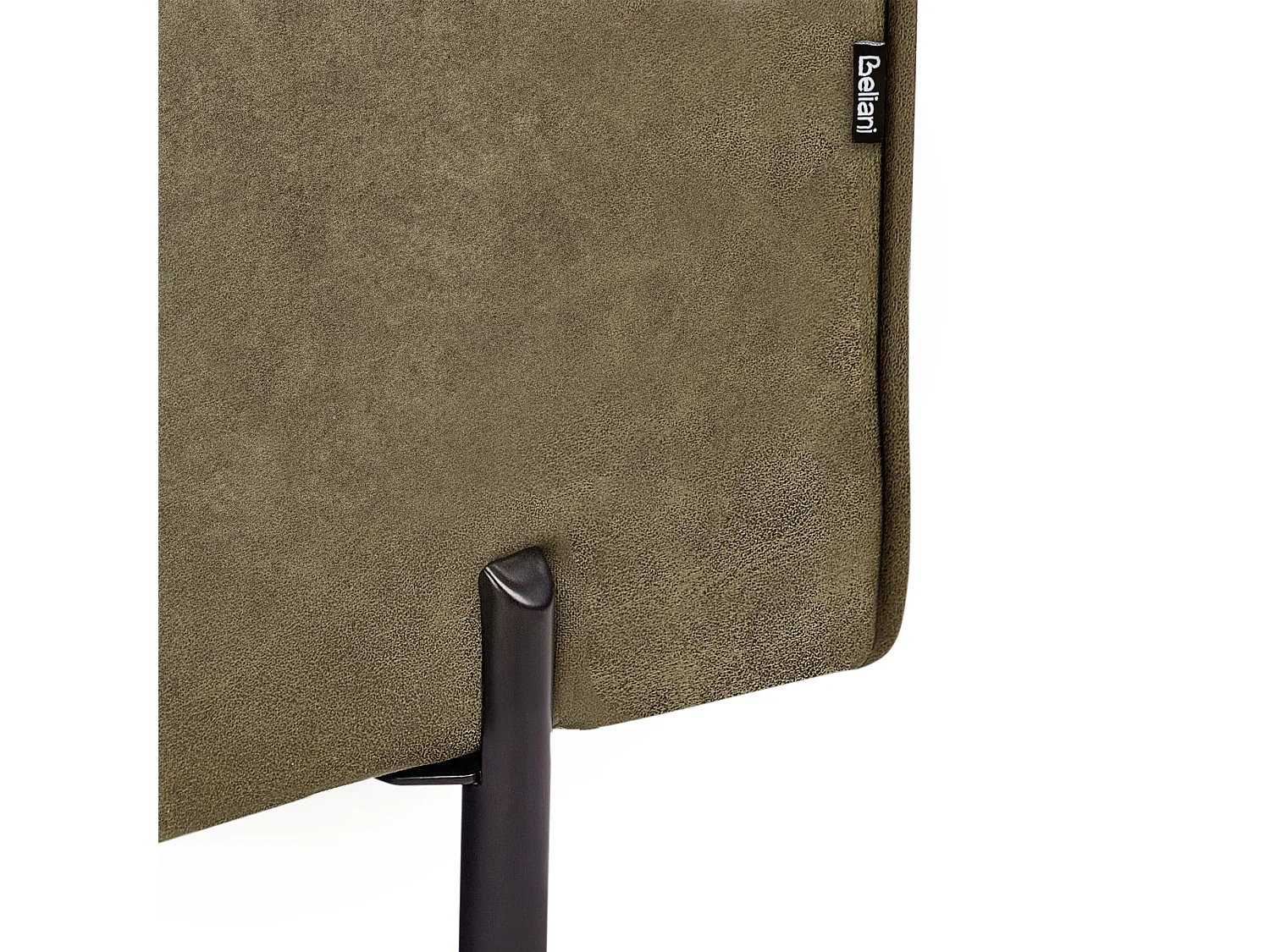 Chaise longue côté gauche REBAIS Cuir PU Vert