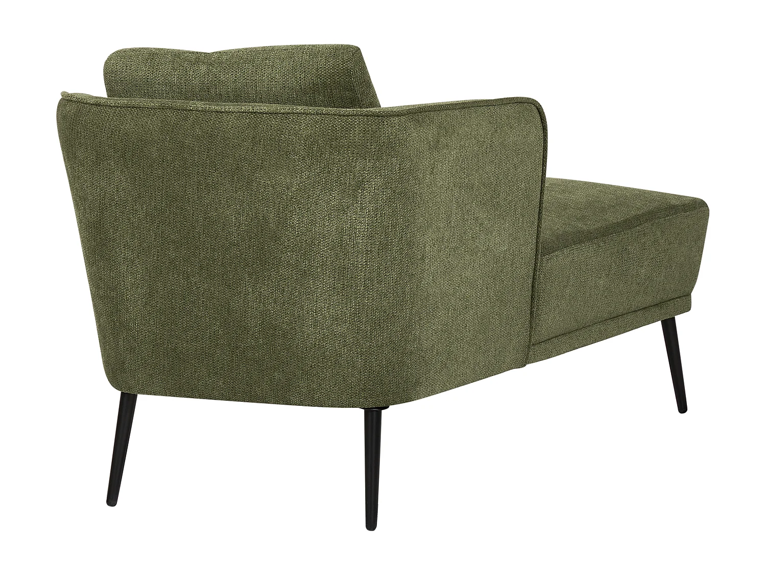 Chaise longue côté droit ARTHEZE Tissu Vert foncé
