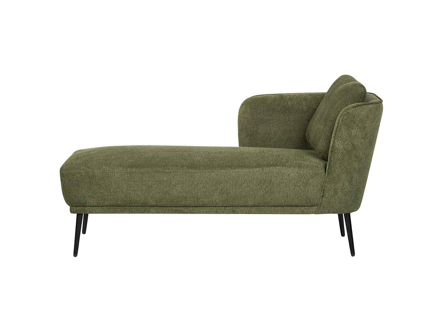 Right-Hand Chaise Longue ARTHEZE Fabric Dark Green