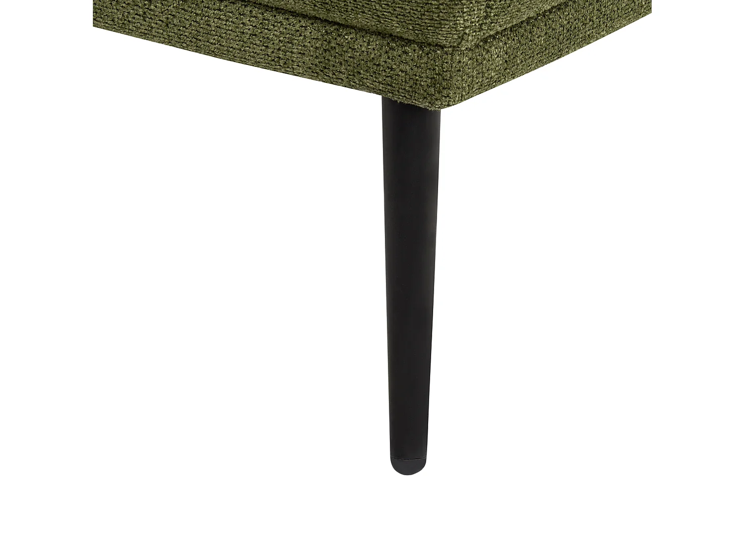 Right-Hand Chaise Longue ARTHEZE Fabric Dark Green