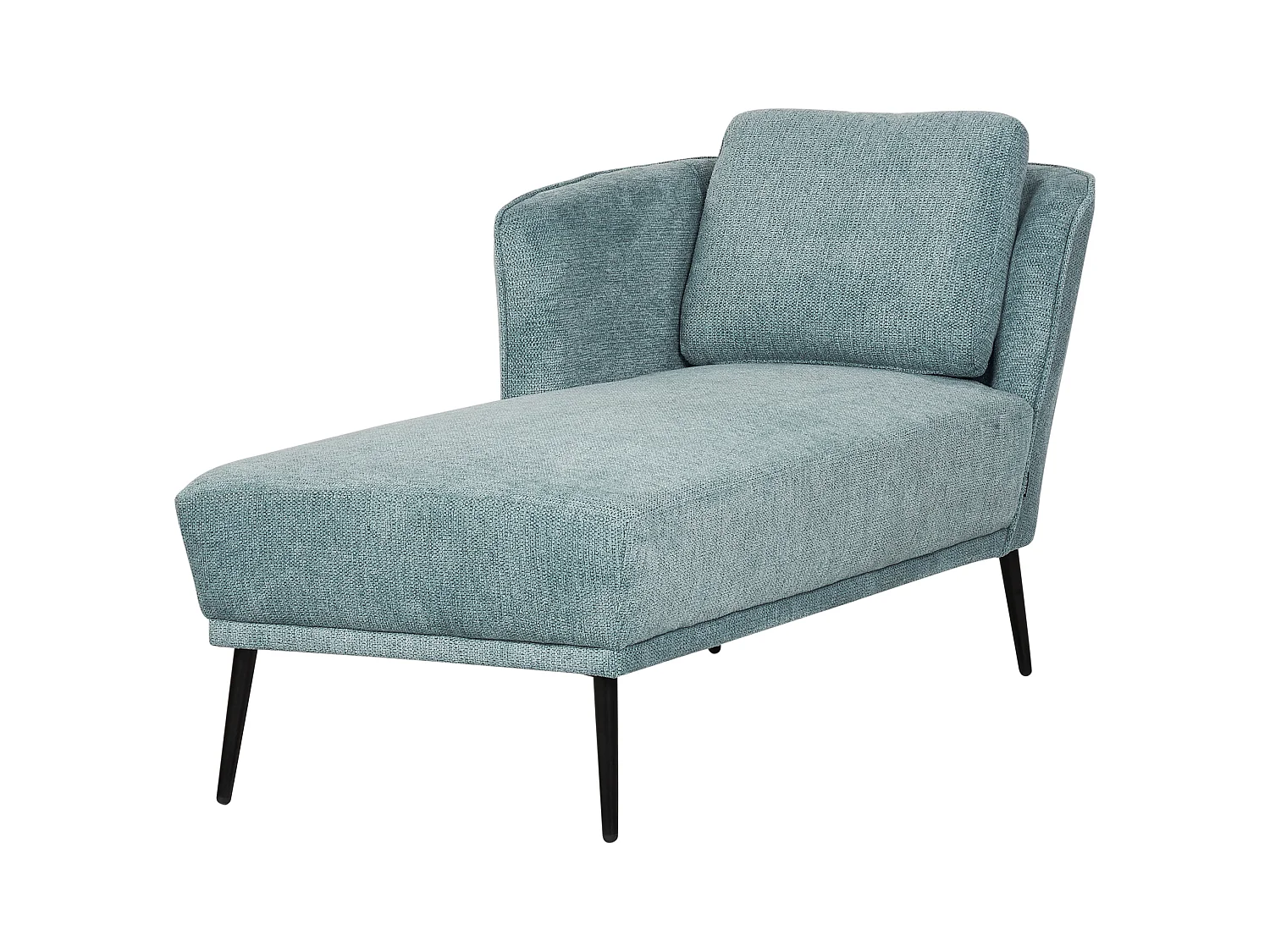 Chaise longue côté droit ARTHEZE Tissu Bleu