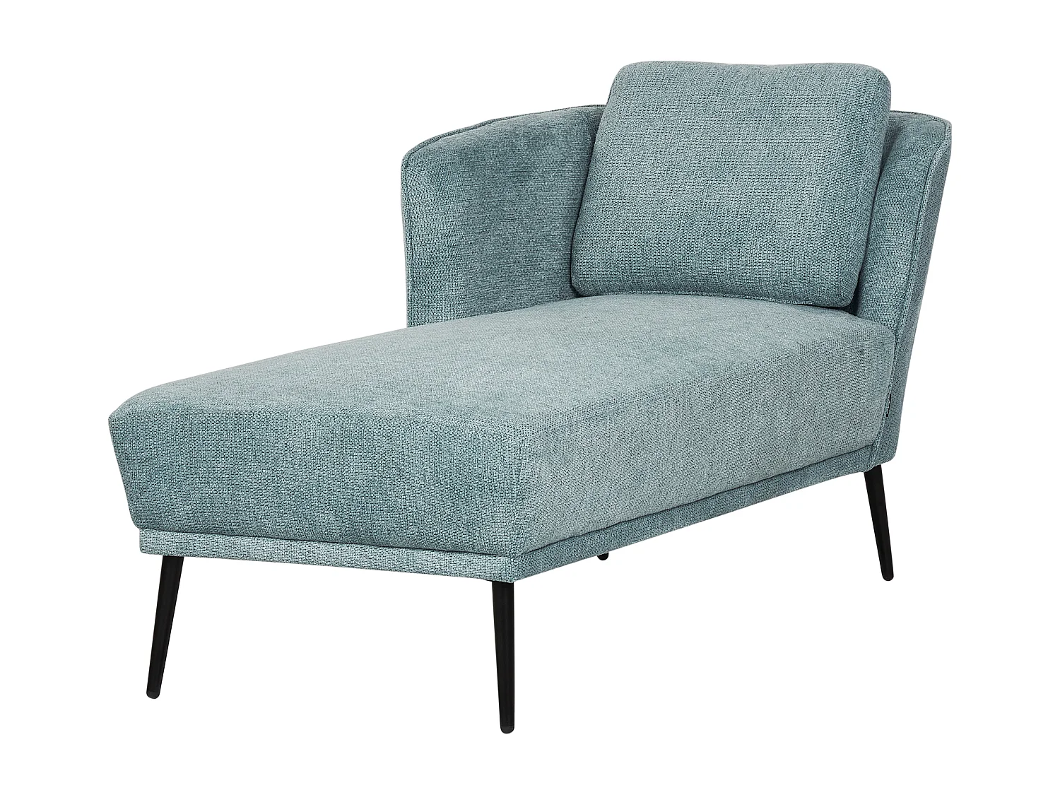 Chaise longue côté droit ARTHEZE Tissu Bleu
