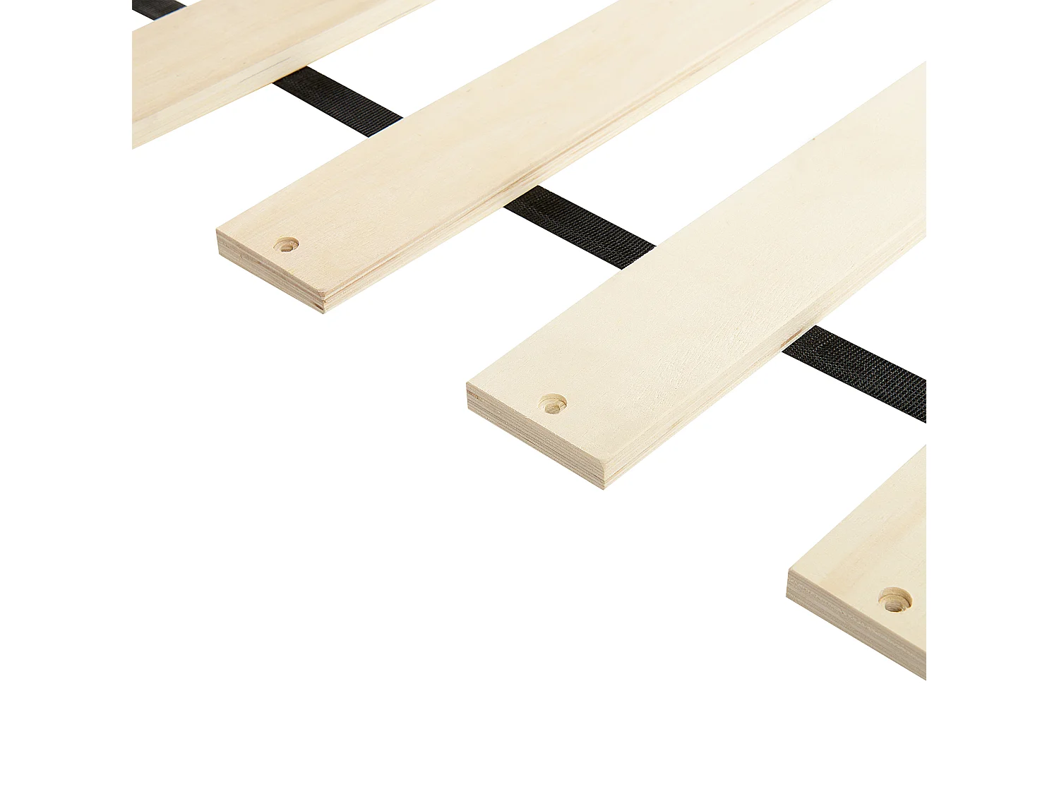 Lit avec sommier Lin synthétique LESTRE 160 x 200 cm Taupe