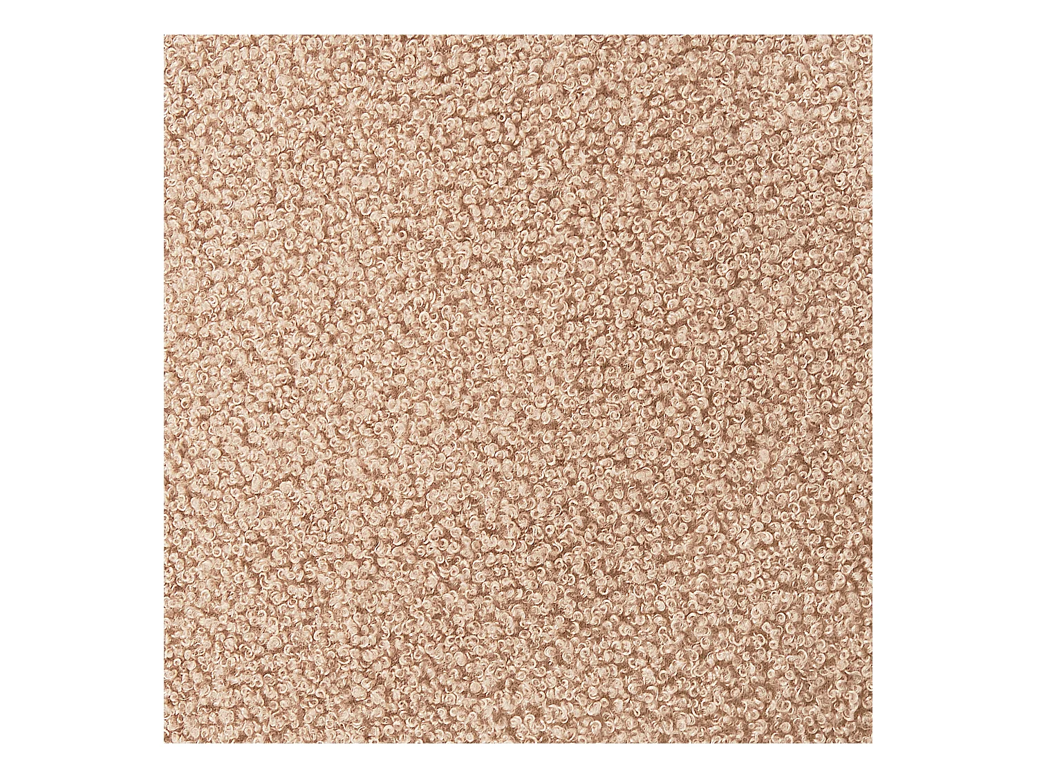 Chaise longue côté droite ARTHEZE Bouclé Beige