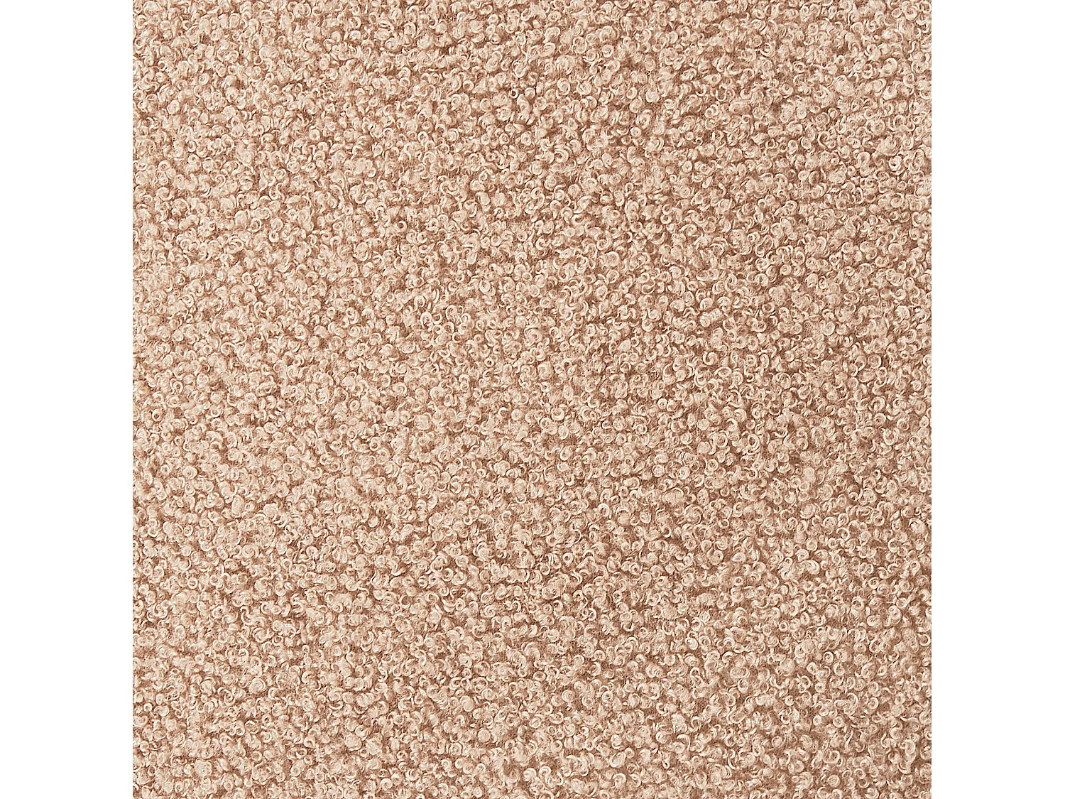 Chaise longue côté droite ARTHEZE Bouclé Beige