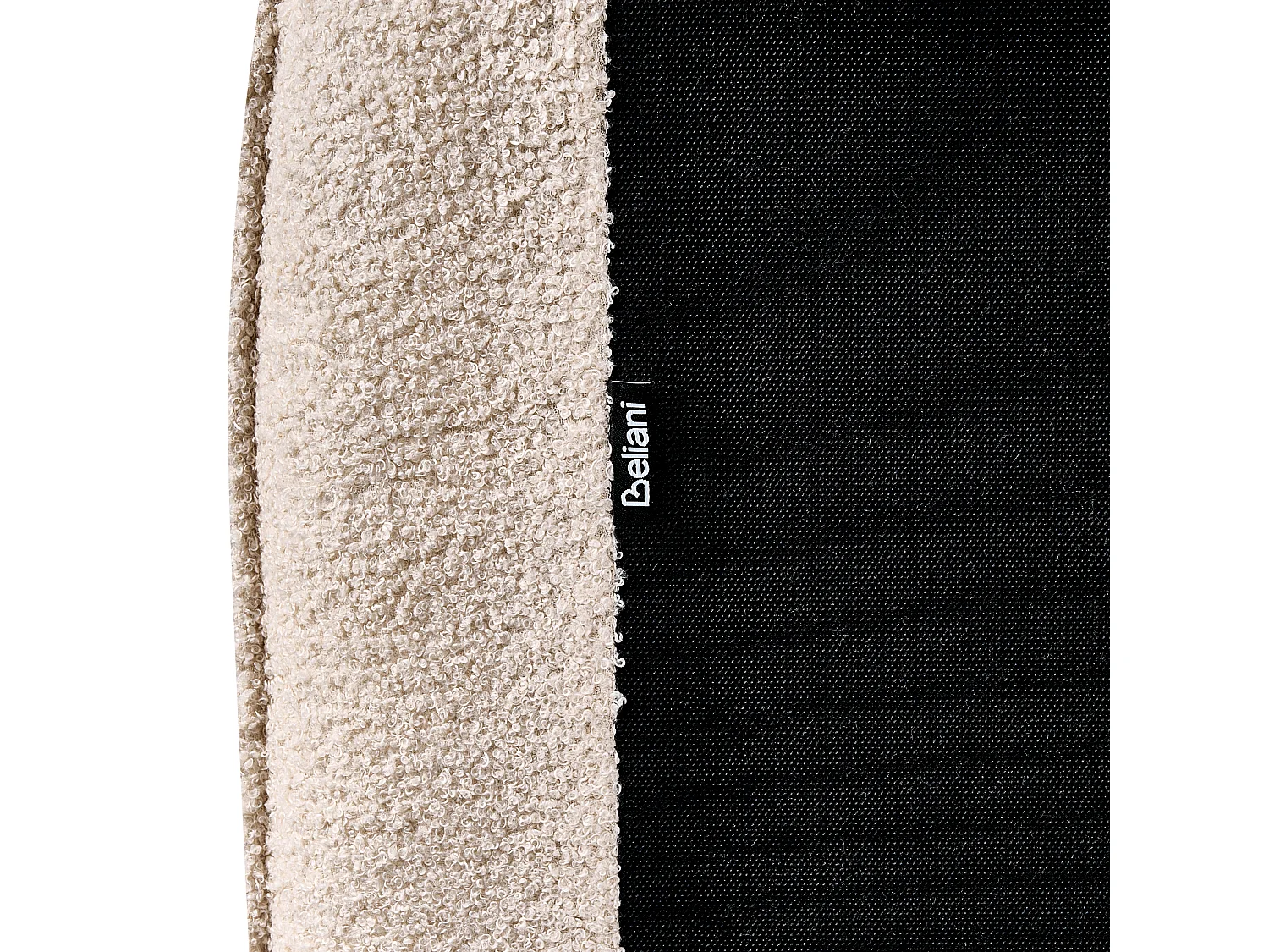Bed Boucle LAVAUR 180 x 200 cm (EU Super King) Beige