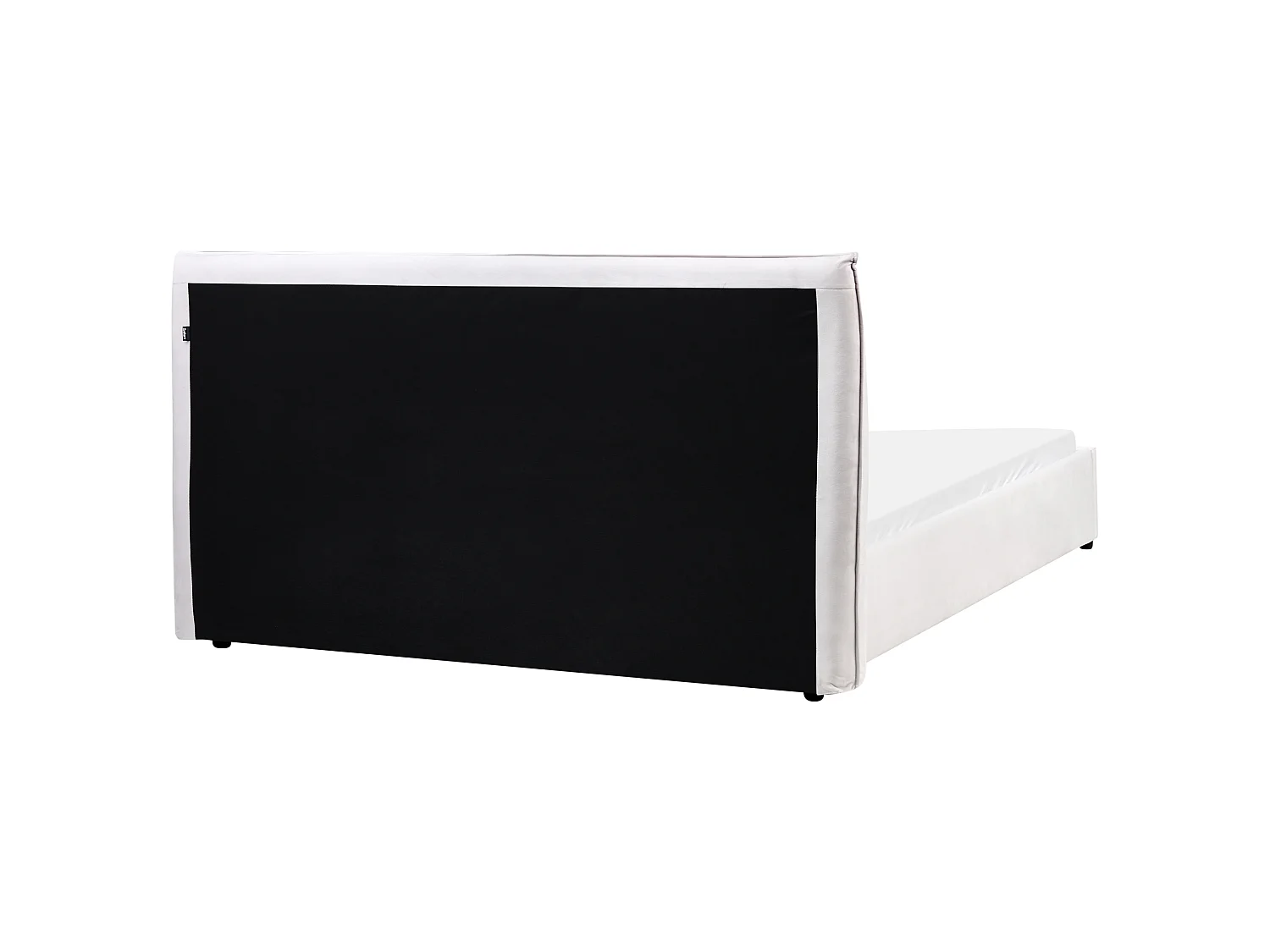 Säng med lamellram Sammet LAVAUR 160 x 200 cm Off-White
