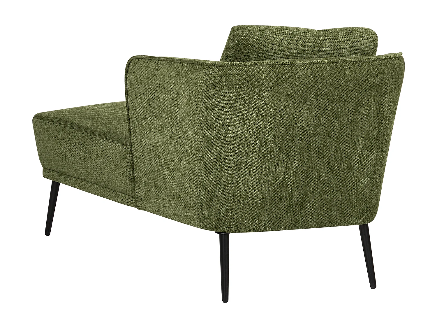 Chaise longue côté droite ARTHEZE Tissu Vert foncé