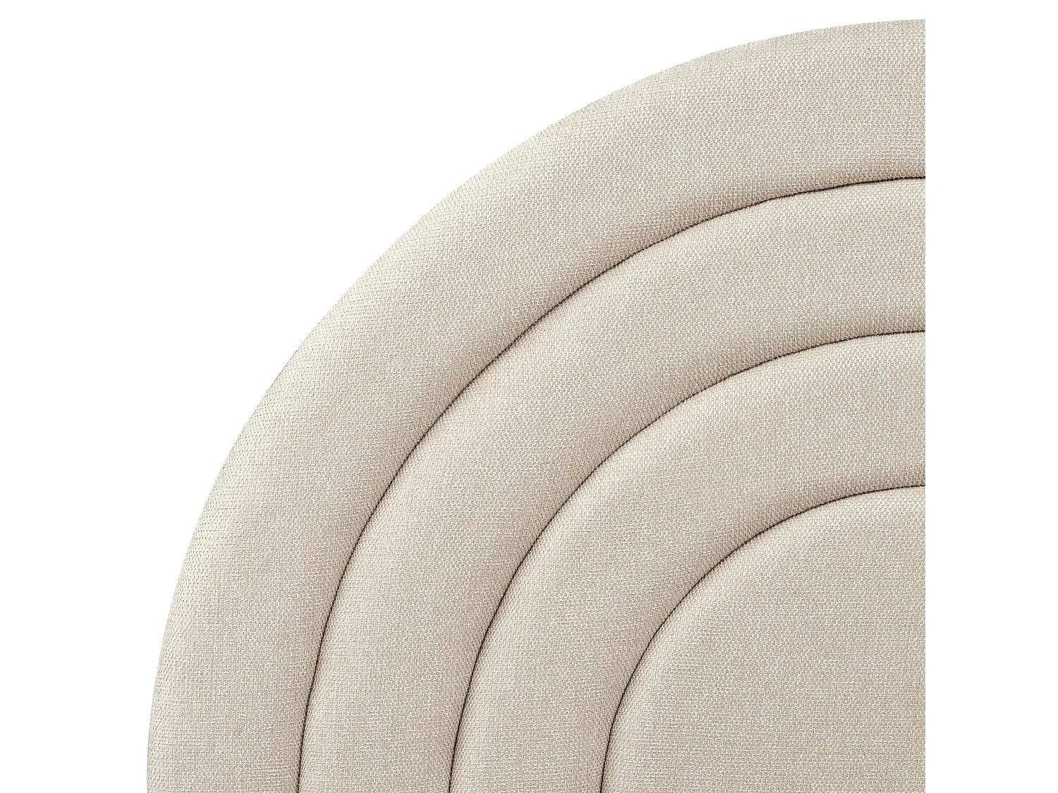 Lit ottoman enfant Tissu ANET 90 x 200 cm Beige