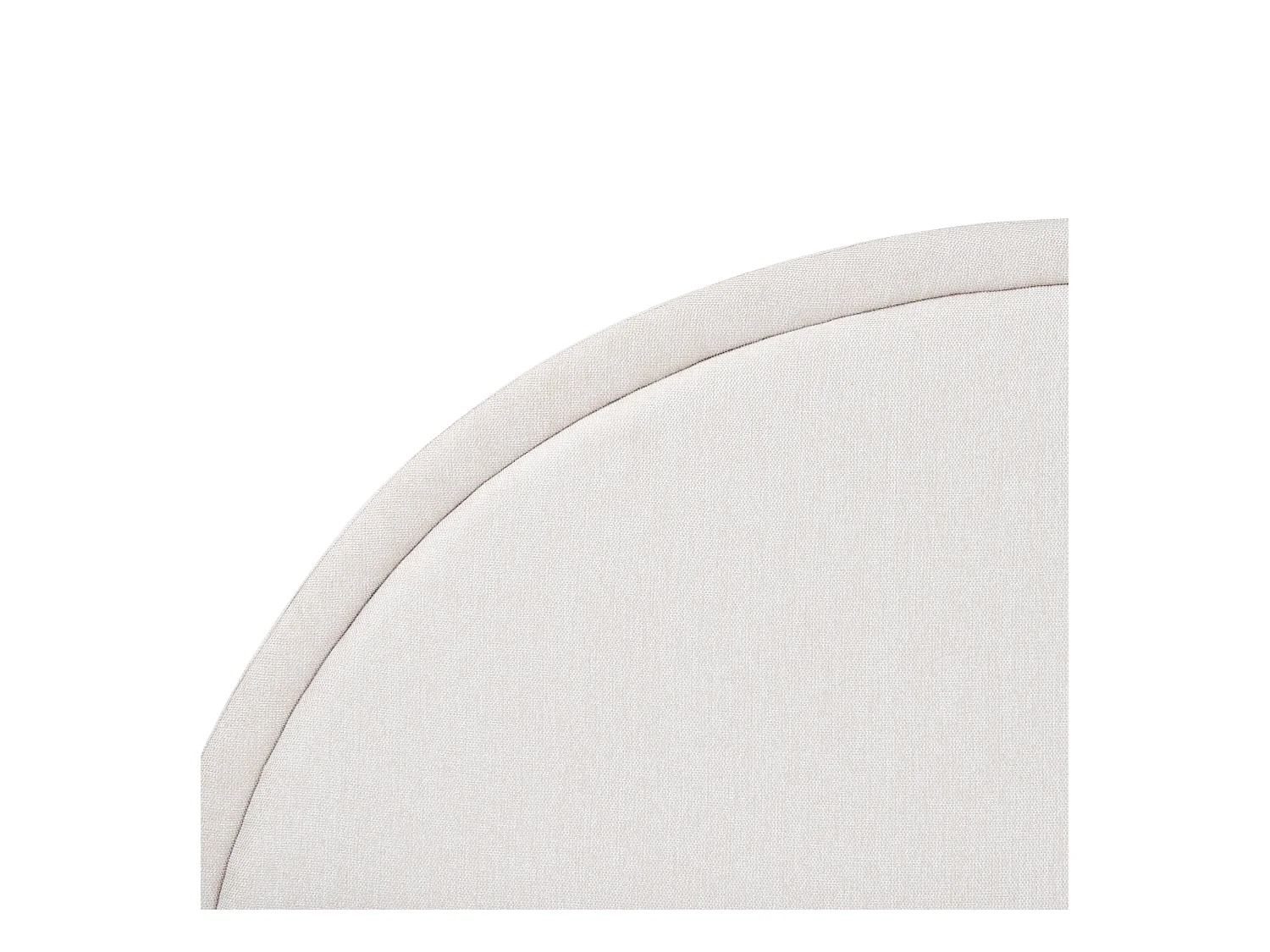 Lit avec sommier Tissu MARGUT 160 x 200 cm Beige clair