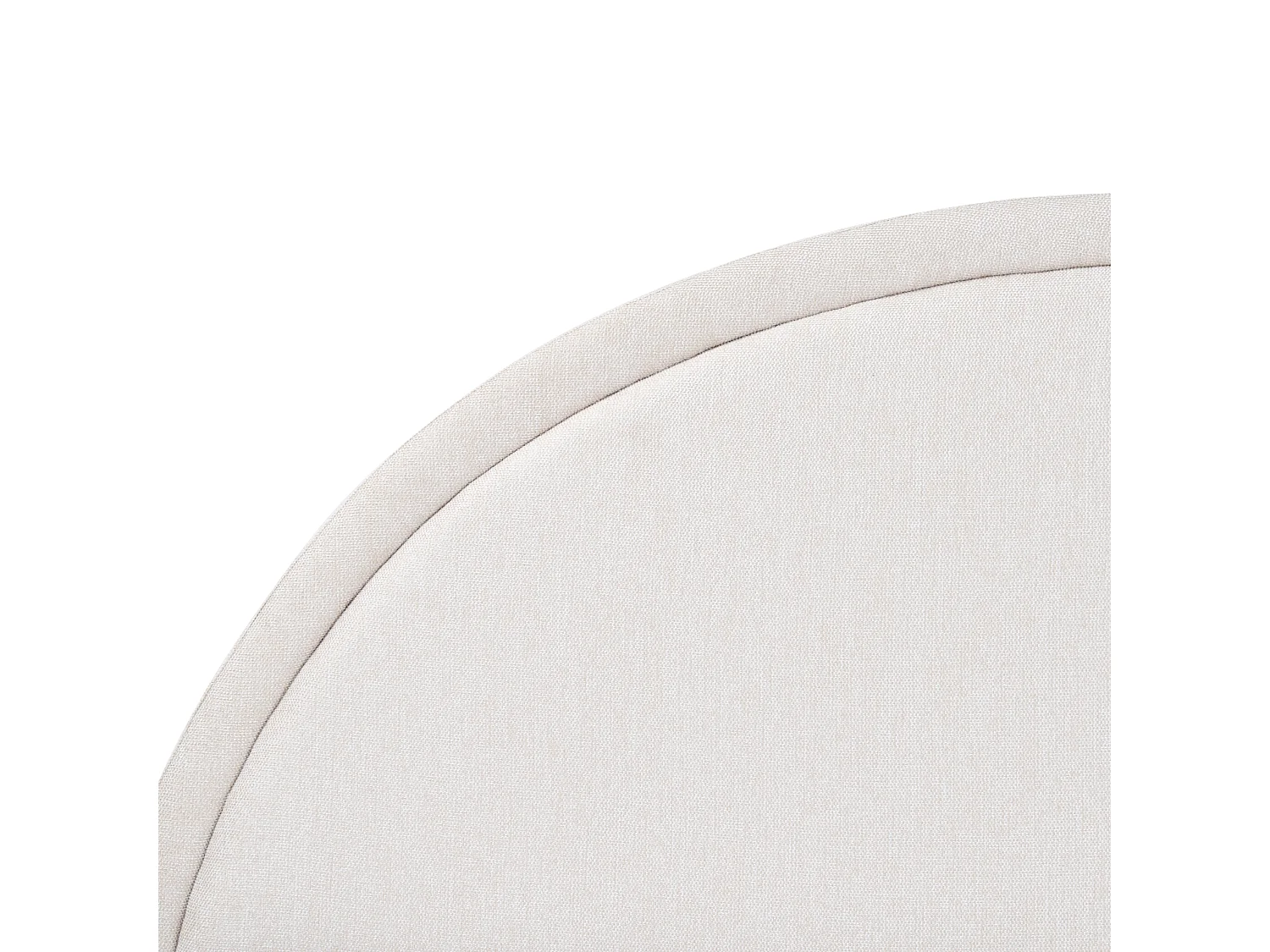 Lit avec sommier Tissu MARGUT 160 x 200 cm Beige clair