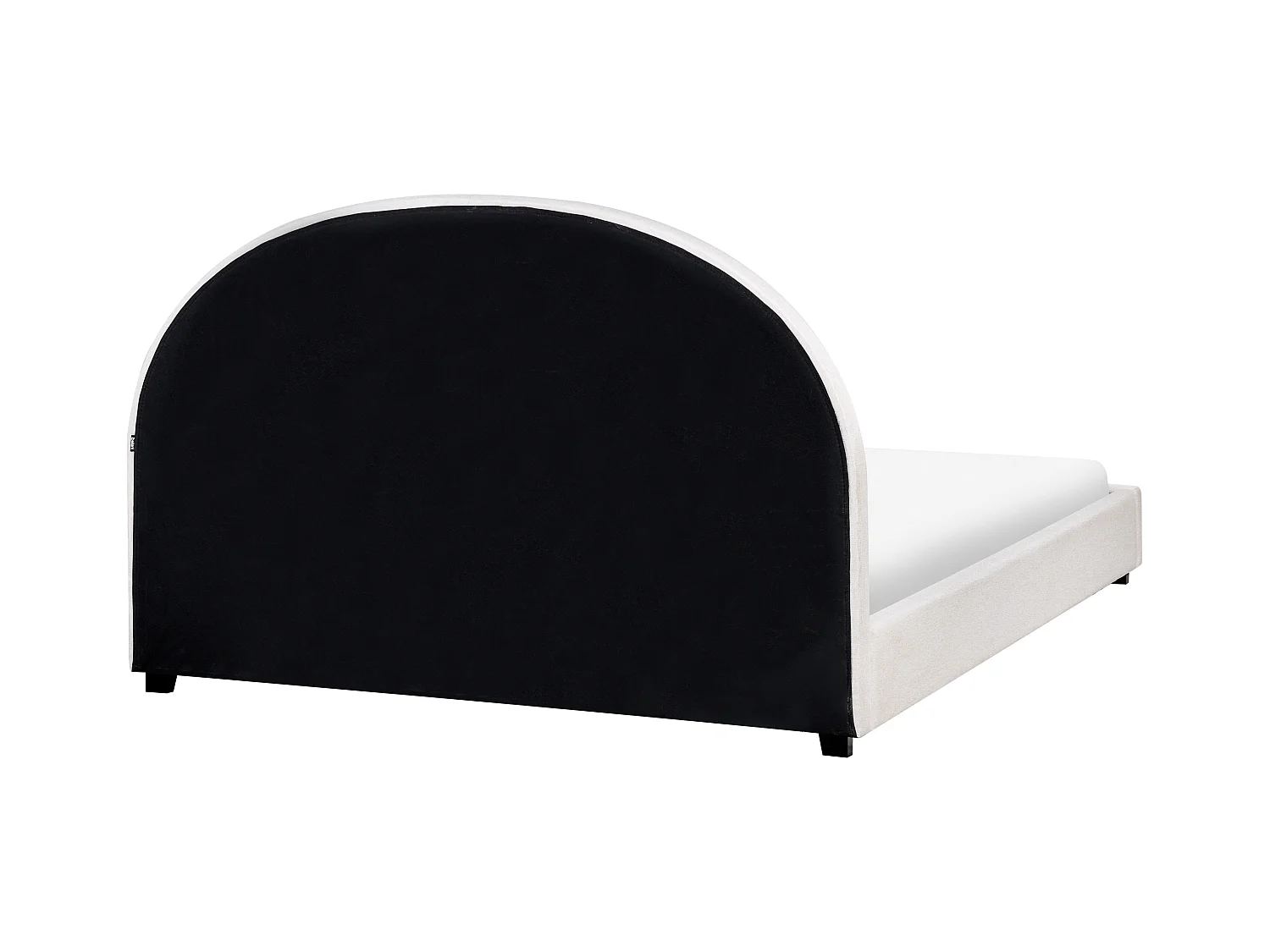 Bed Stof VAUCLUSE 160 x 200 cm Gebroken wit