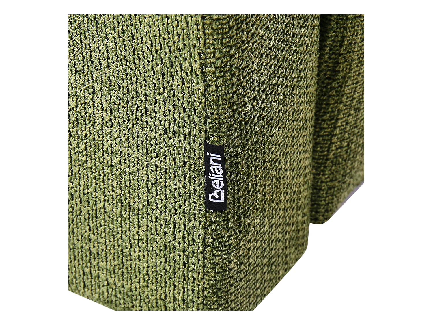 Chaise longue côté droite RIOM Tissu Vert