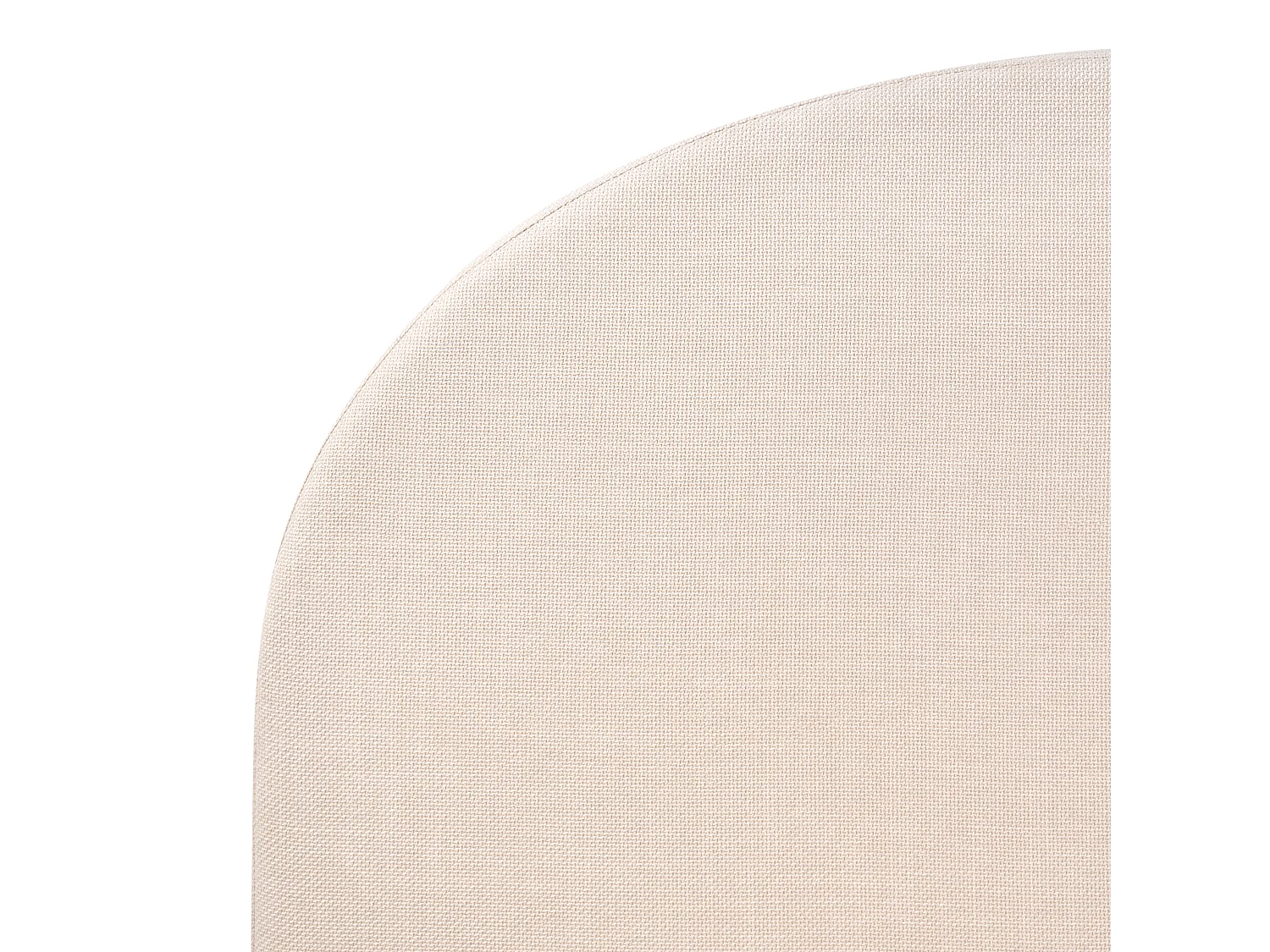 Lit avec sommier Tissu VAUCLUSE 180 x 200 cm Beige clair