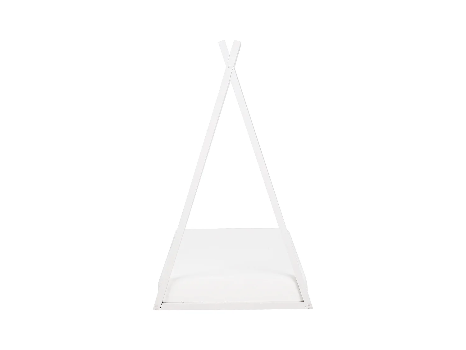 Lit d'enfant Tipi Bois de pin SAURAT 90 x 200 cm Blanc
