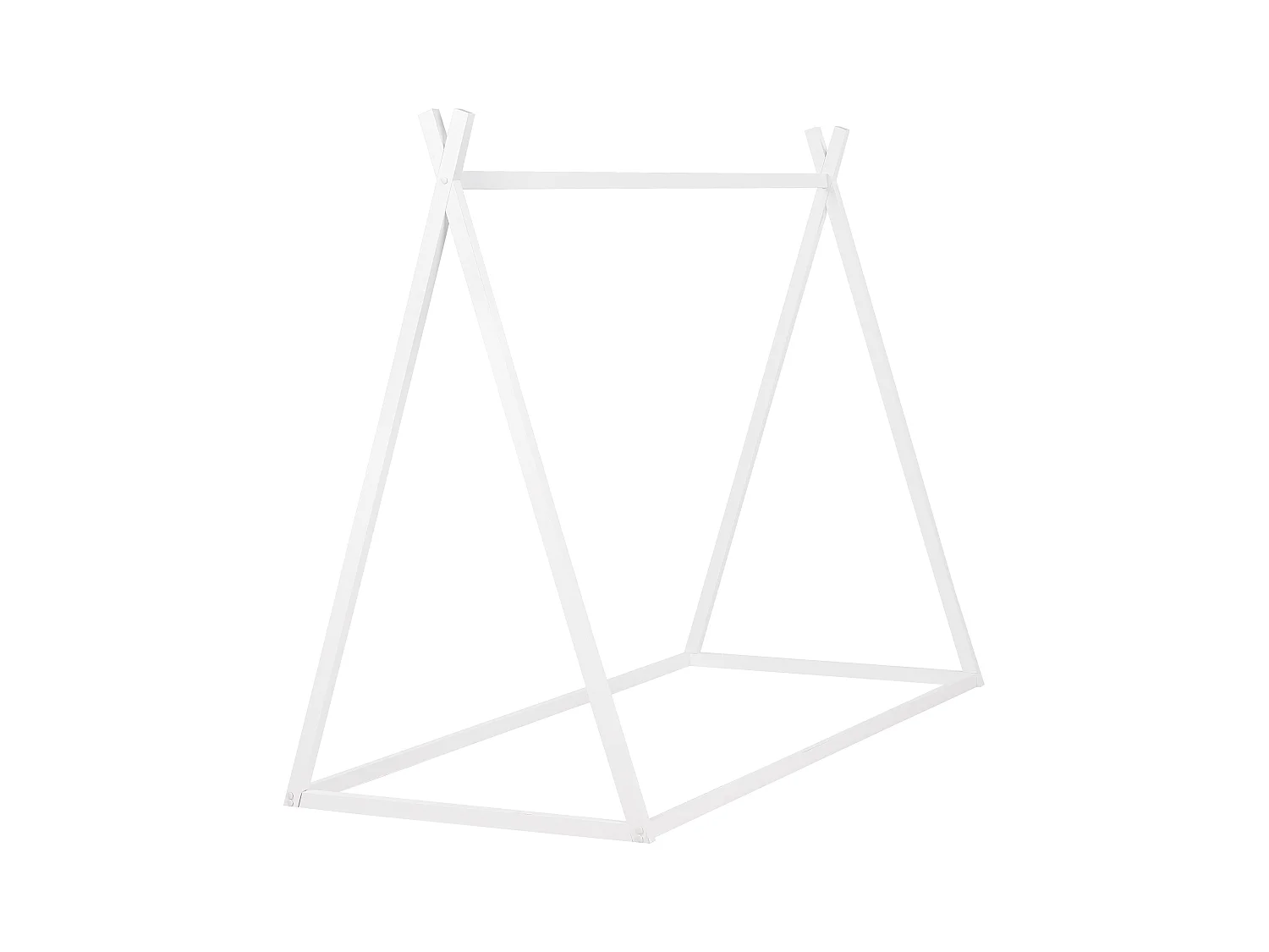 Lit d'enfant Tipi Bois de pin SAURAT 90 x 200 cm Blanc