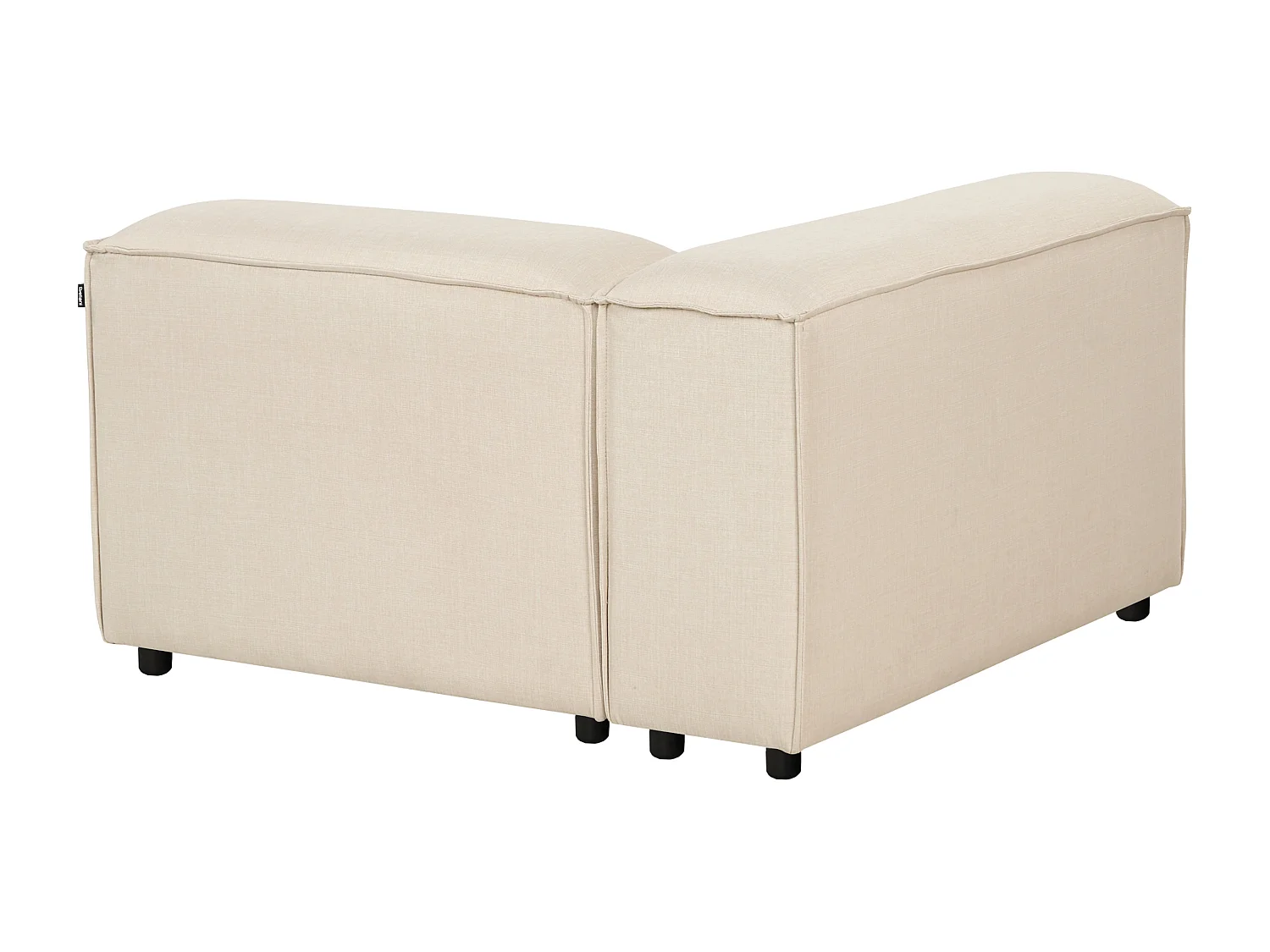 Divano modulare ARDAL Tessuto Beige 3 posti