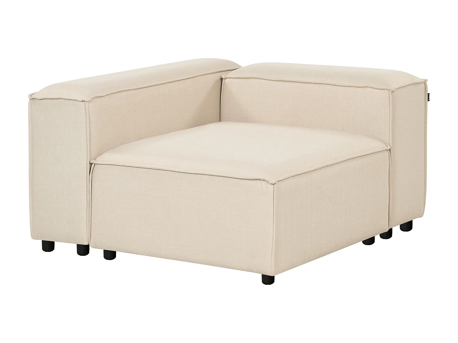 Canapé modulable ARDAL Tissu Beige 3 places