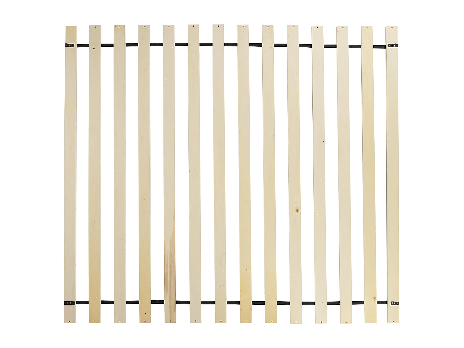 Lit avec sommier Lin synthétique LESTRE 160 x 200 cm Vert