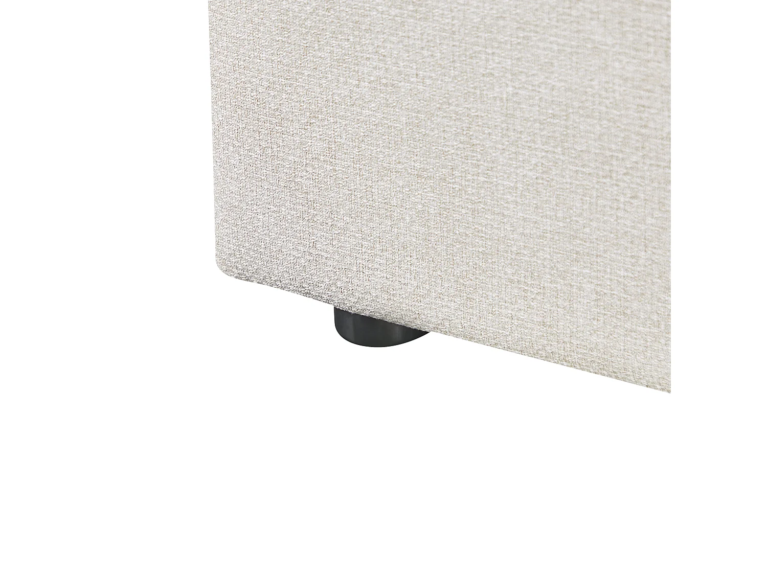 Lit simple 90 x 200 cm beige clair DINAN