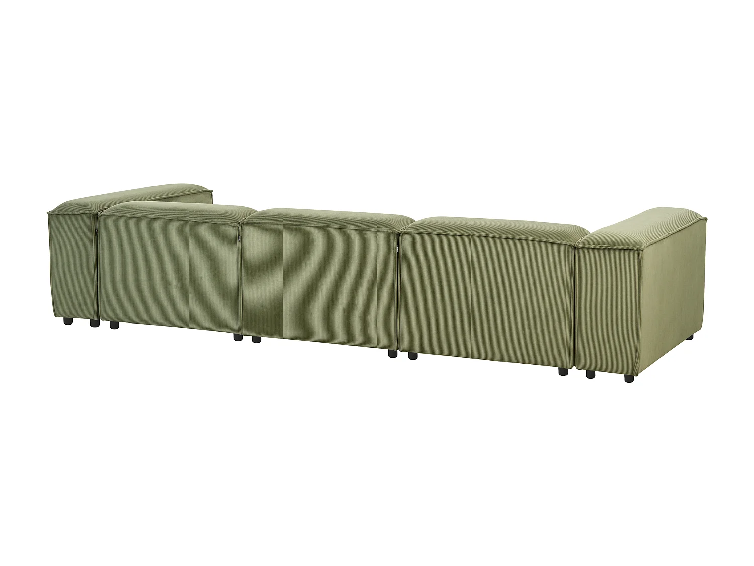 Modulsofa ARDAL Cord Grün 3-Sitzer