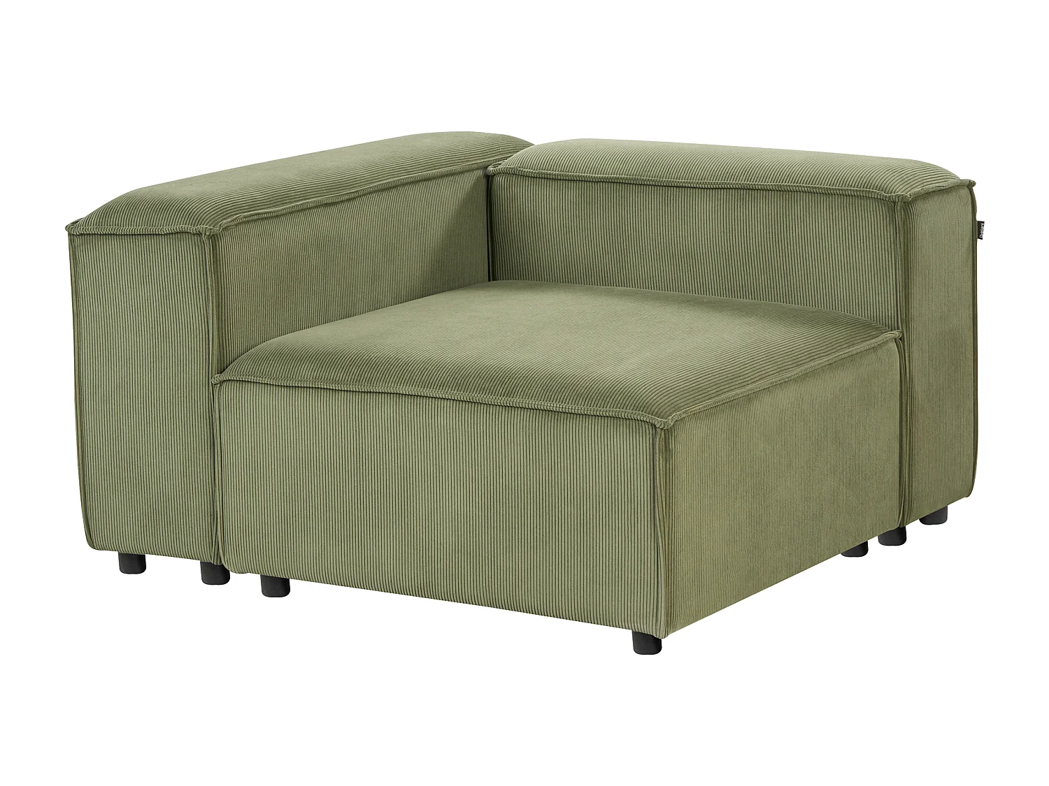 Modulsofa ARDAL Cord Grün 3-Sitzer