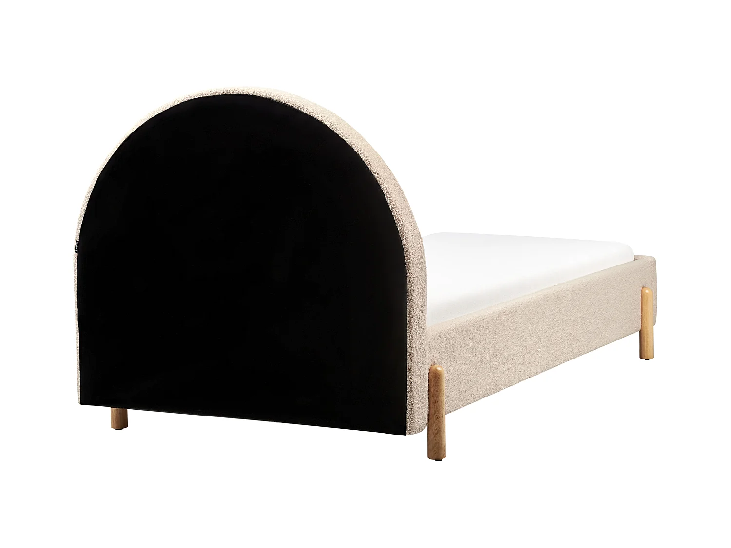 Lit d'enfant Bouclé ANET 90 x 200 cm Beige