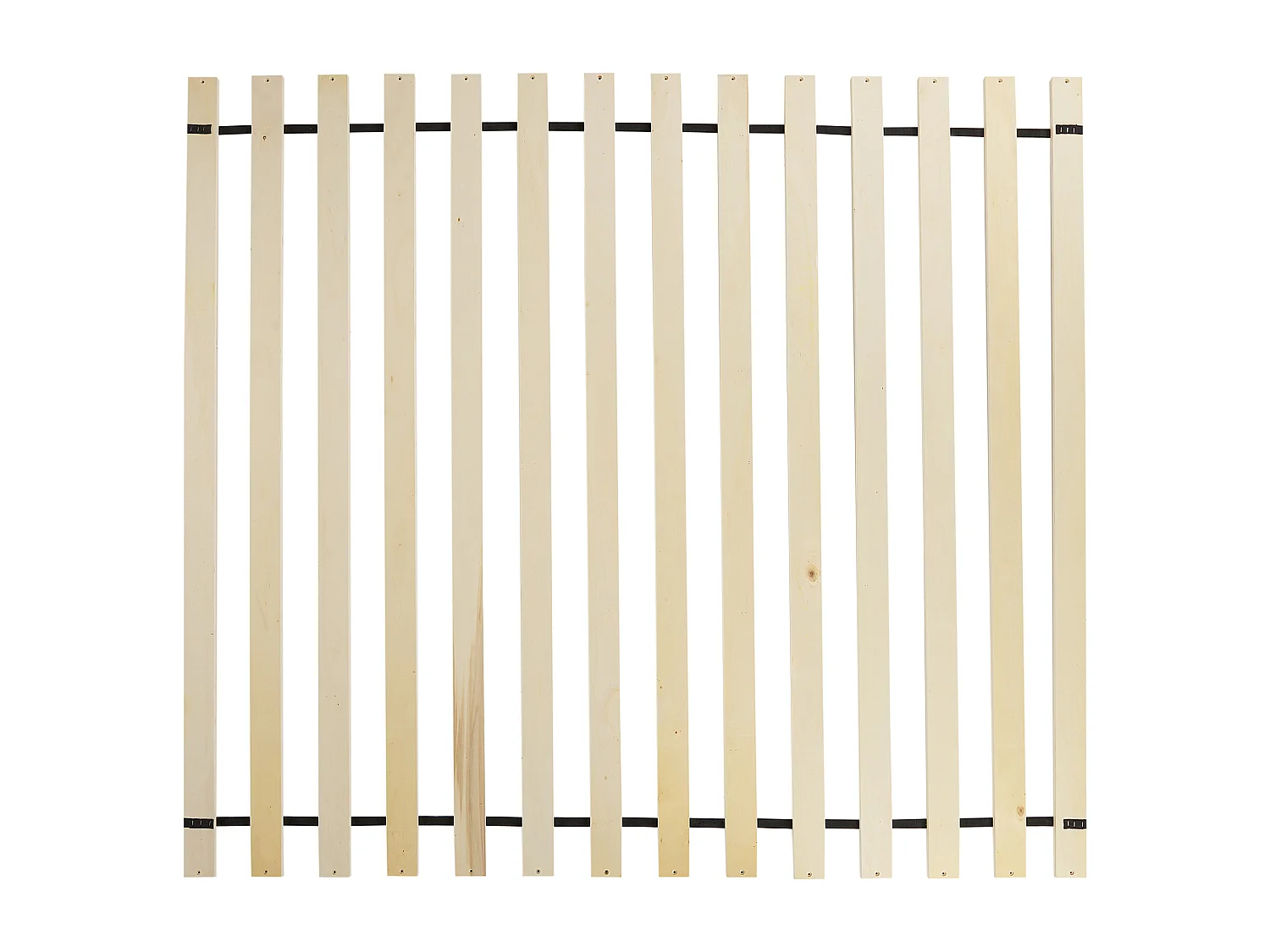 Lit avec sommier Bouclé MARGUT 160 x 200 cm Taupe