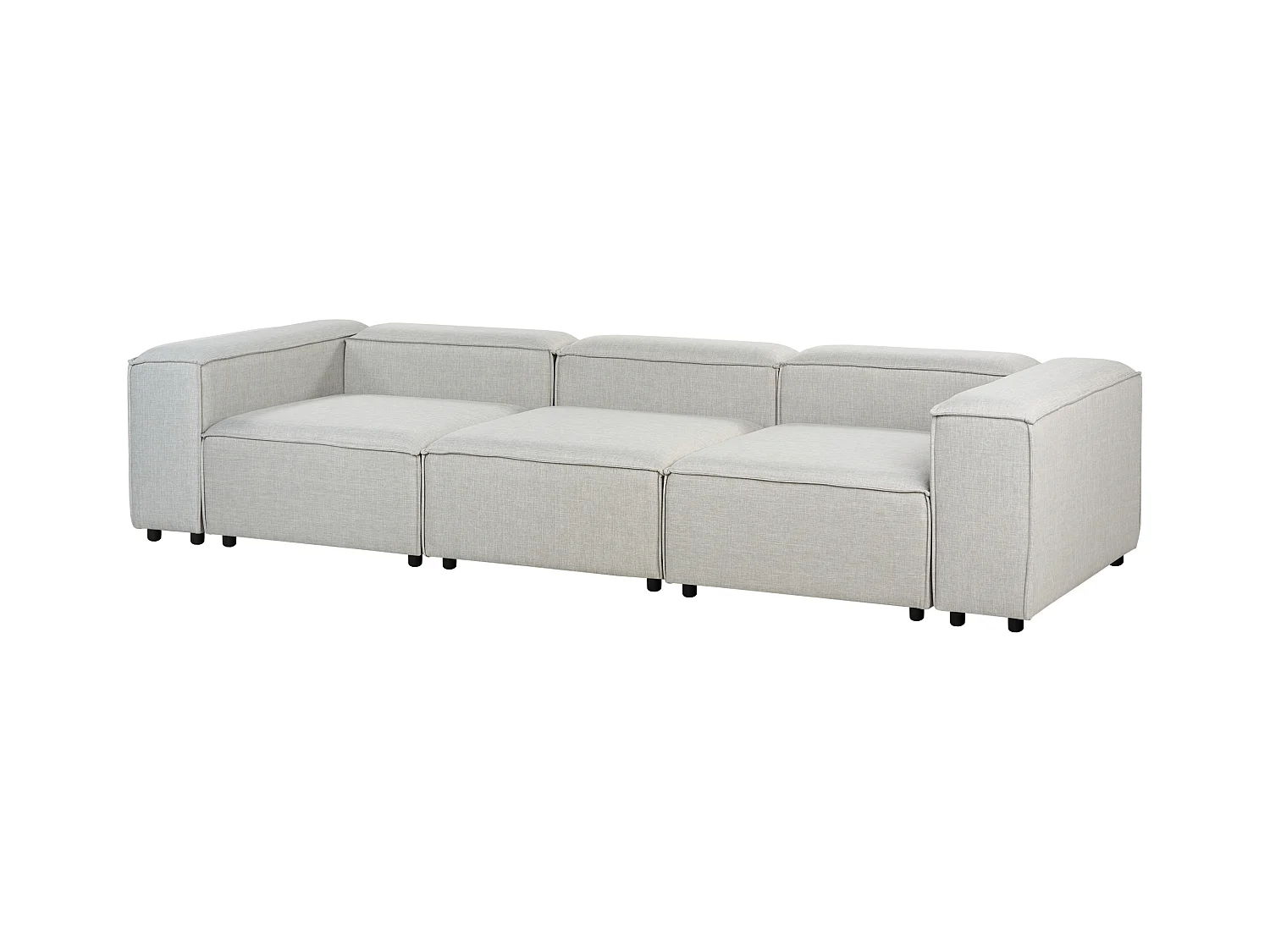Sofá modular ARDAL Tela Gris claro 3 plazas