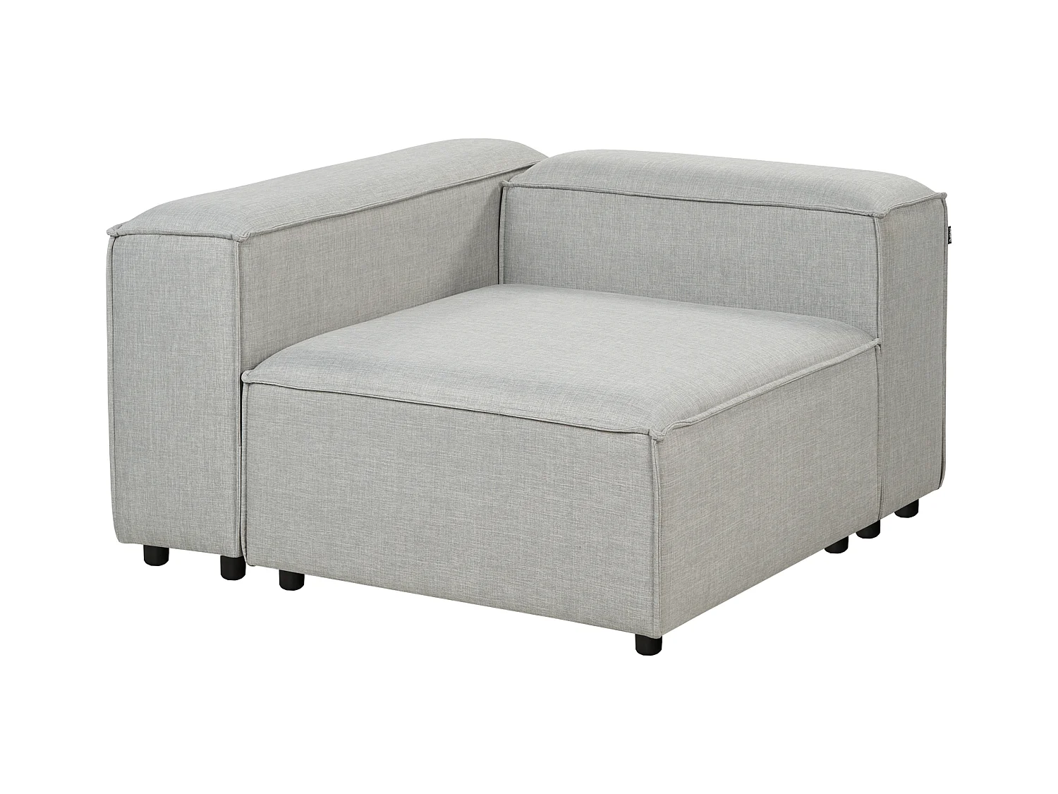 Sofá modular ARDAL Tela Gris claro 3 plazas