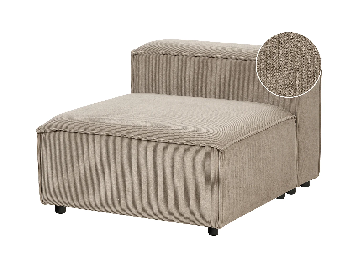 Sesselmodul ARDAL Cord Taupe