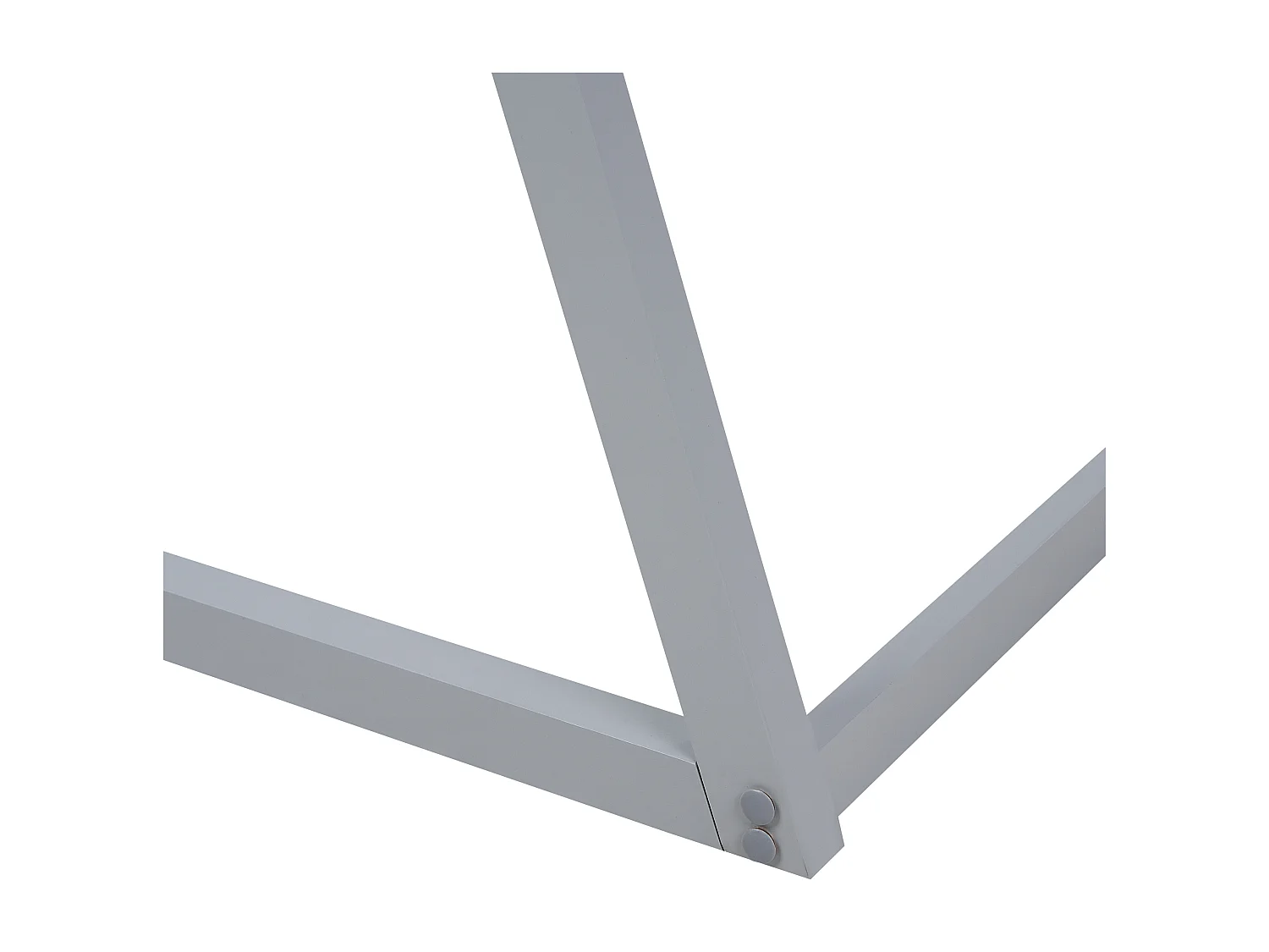 Lit d'enfant Tipi Bois de pin SAURAT 90 x 200 cm Gris