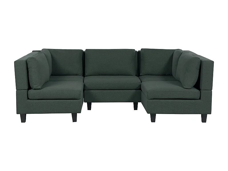 UNSTAD Tessuto Verde scuro 5 posti