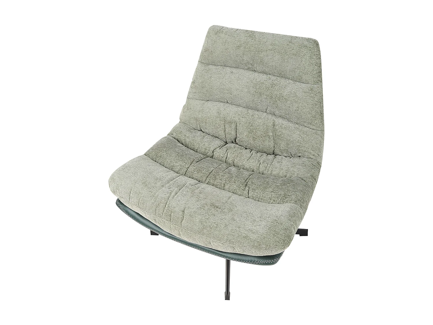 Fauteuil pivotant TOVIK Tissu Vert clair