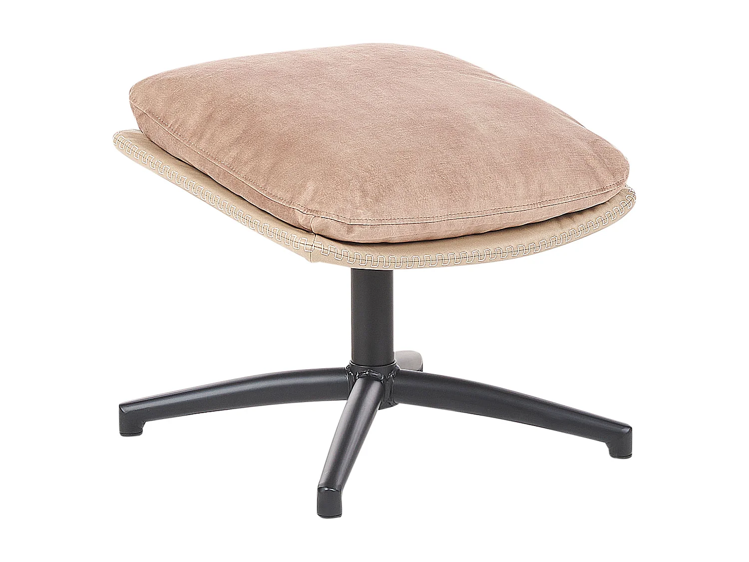 Fauteuil pivotant EIDE Velours Beige sable