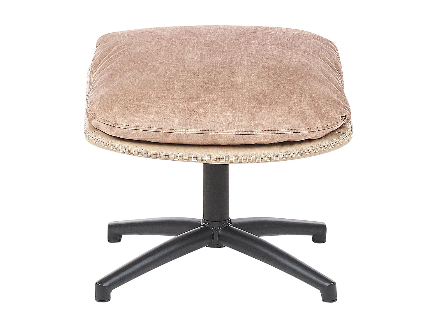 Fauteuil pivotant EIDE Velours Beige sable