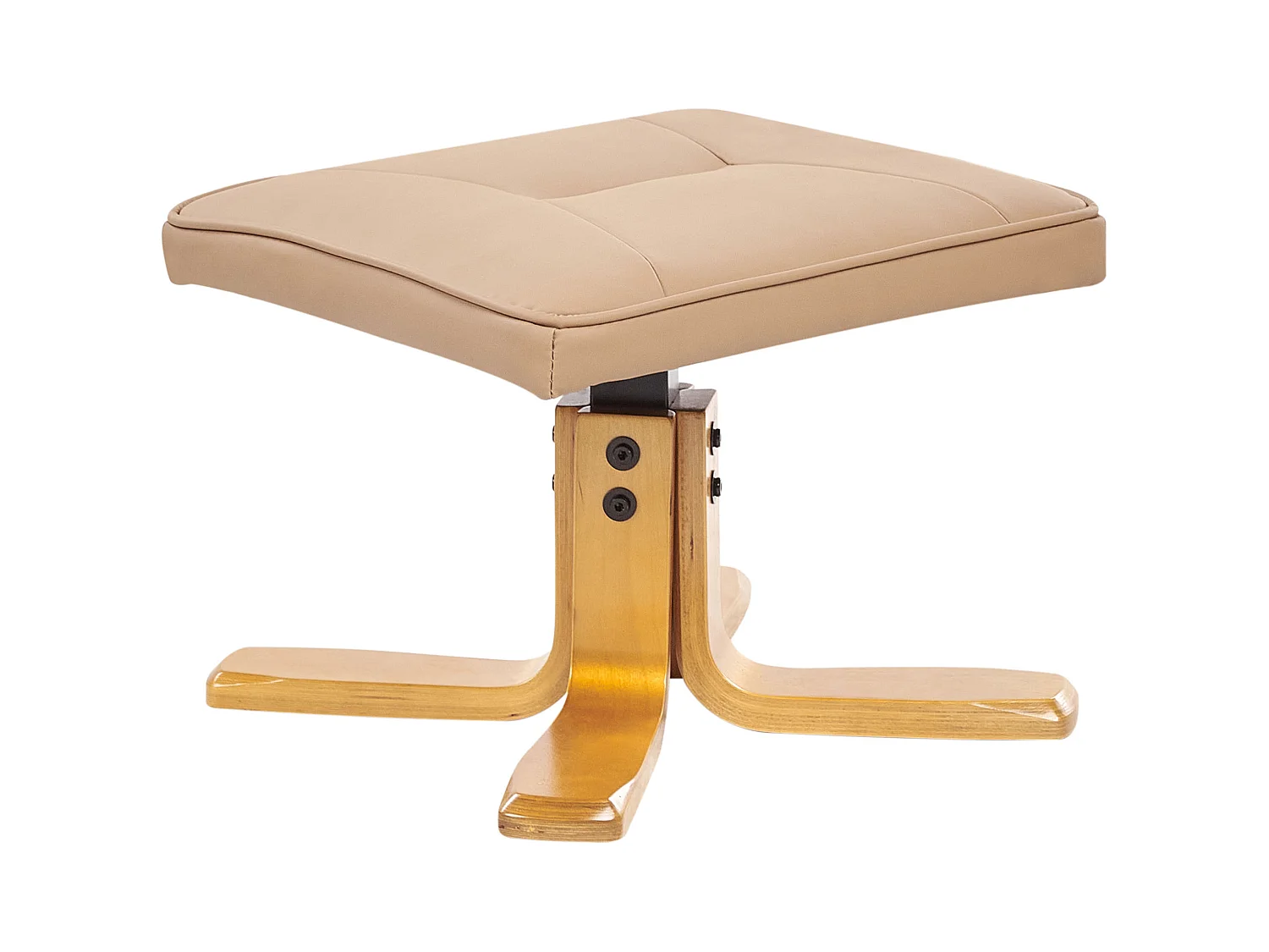 Fauteuil massant RELAXPRO Cuir PU Marron clair