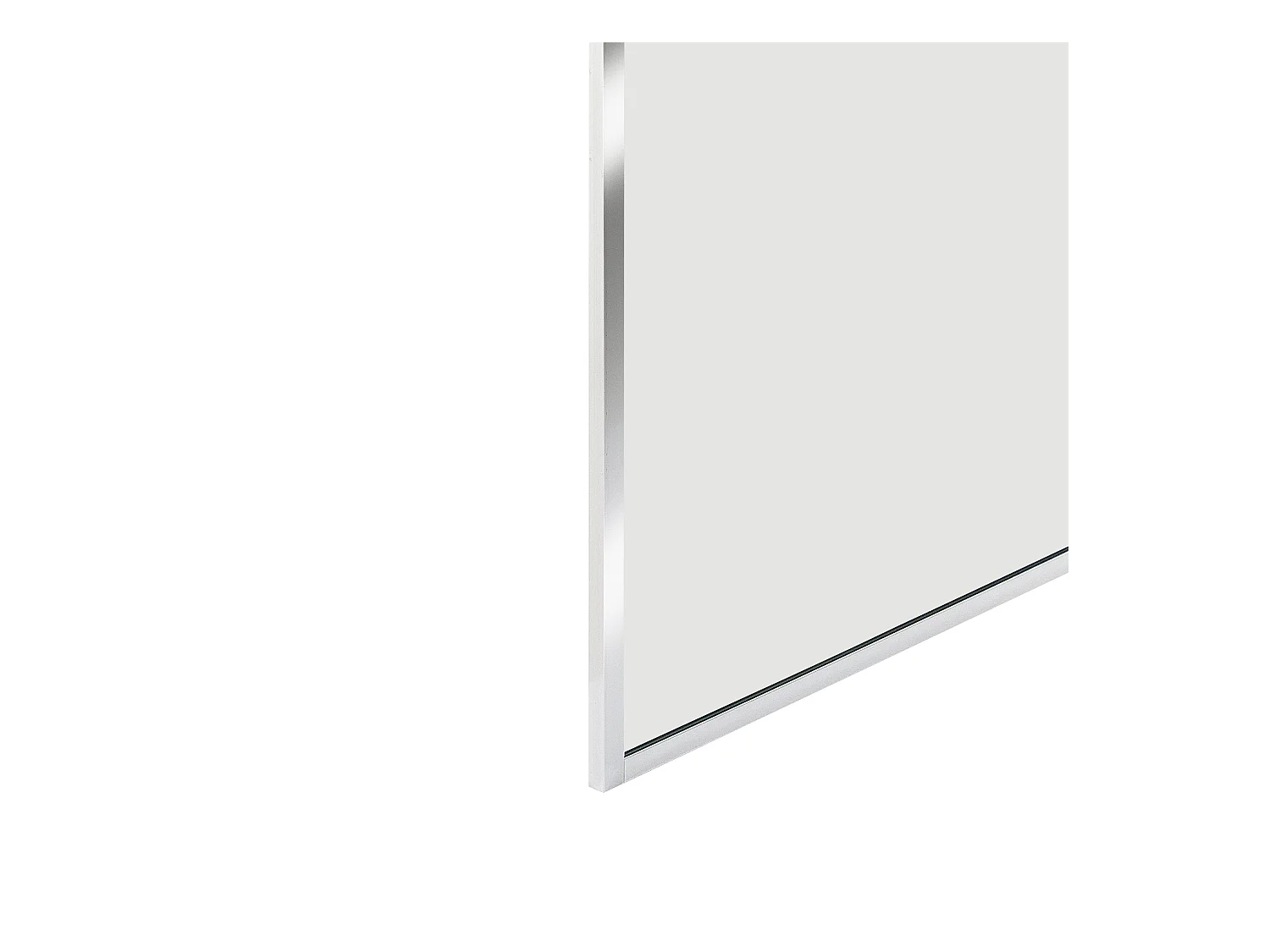 Duschwand WASPAM 100 x 190 cm Silber